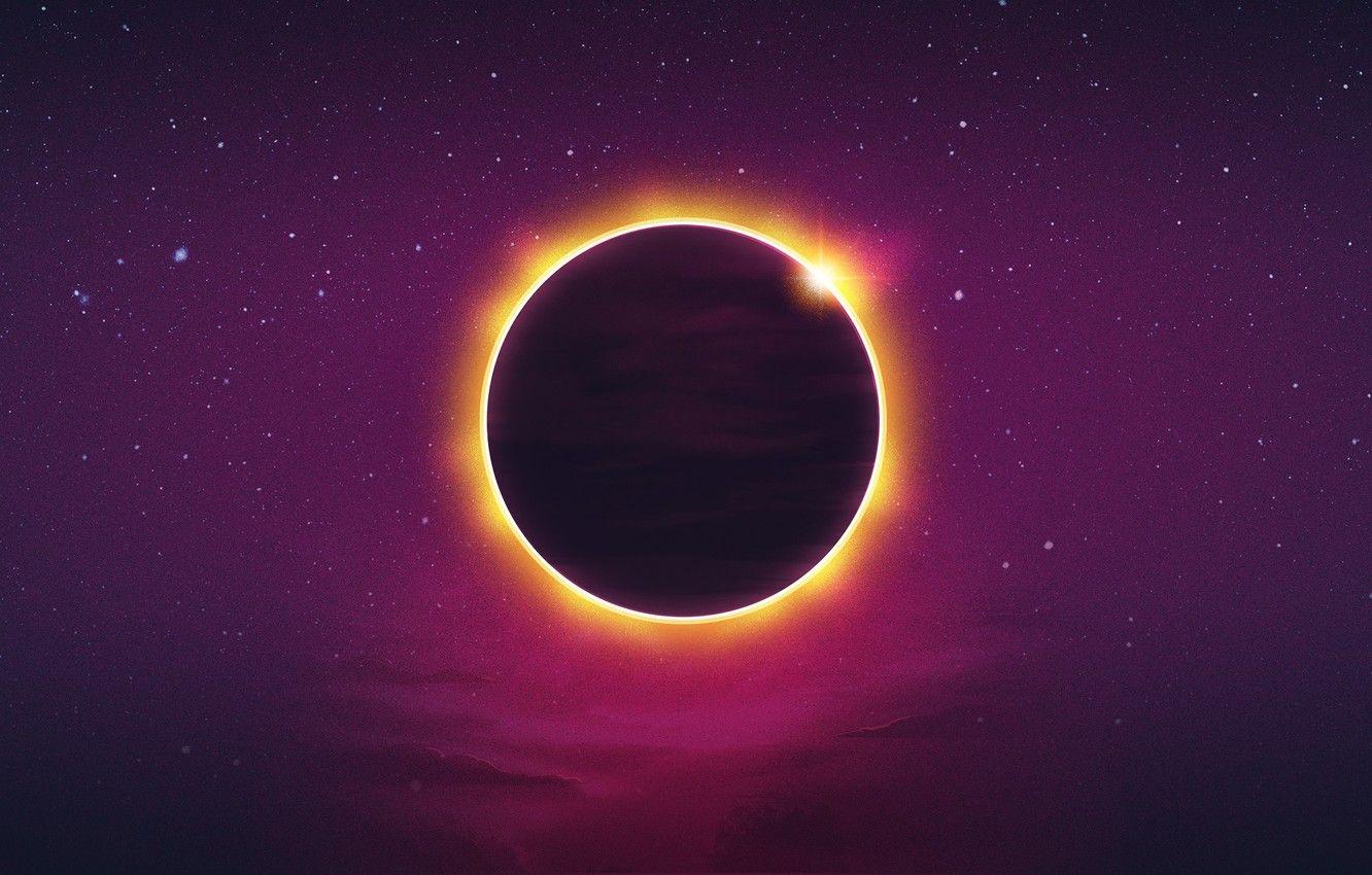 1332x850 Wallpaper The sun, Minimalism, Music, Stars, Planet, Background