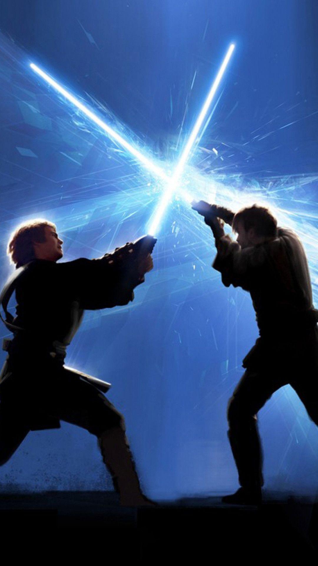 1080x1920 Anakin Vs Obi Wan: Battle Of The Heroes Wars Episode III