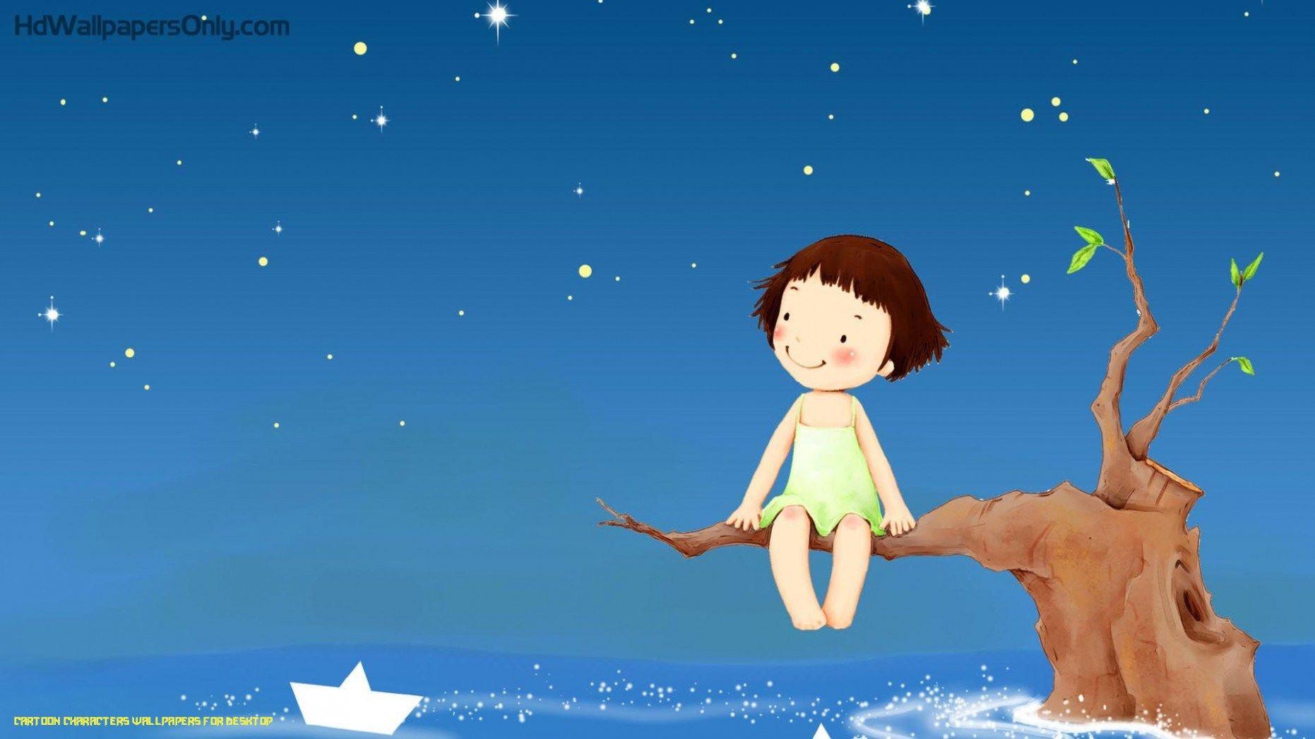 1862x1047 Cute Cartoon Characters Wallpaper