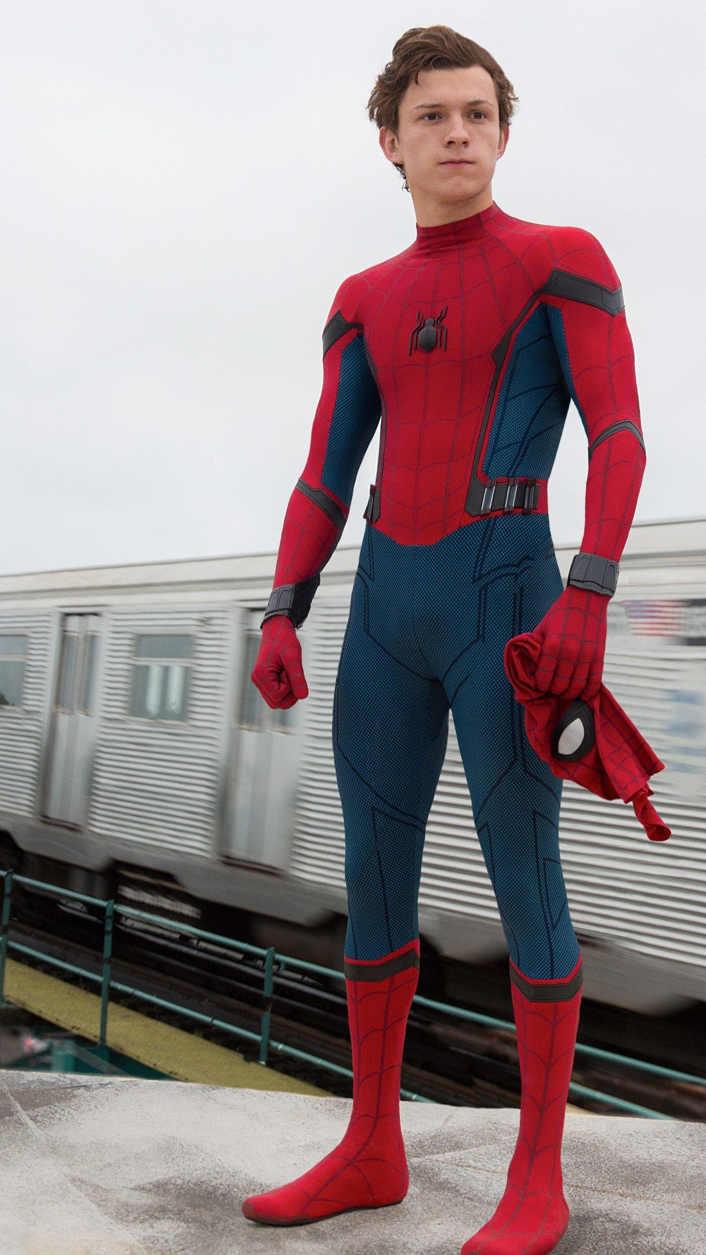 1440x2560 Tom Holland Spiderman 2017 HD Wallpaper