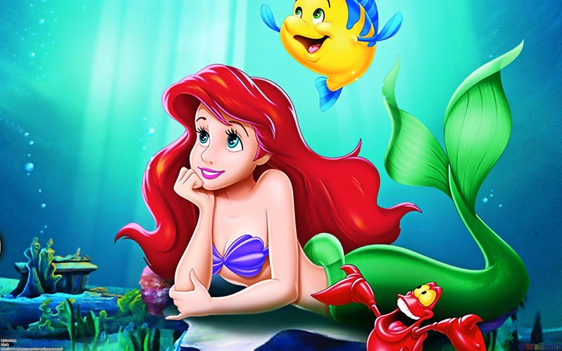 1920x1200 the, Little, Mermaid, Ariel, mermaid Wallpaper HD / Desktop
