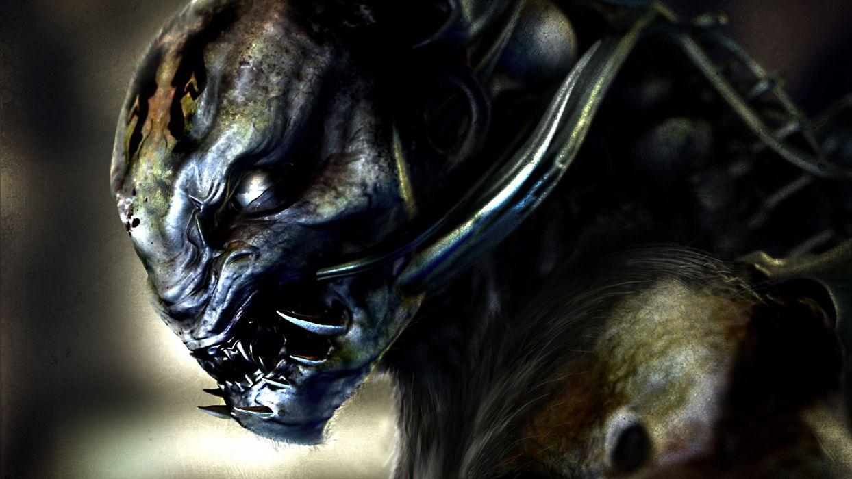 1244x700 STAR CITIZEN Sci Fi Game Alien Monster Dark Skull G Wallpaperx1589