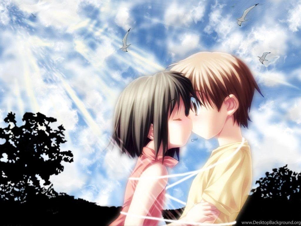 1024x768 image Of Cute Lovers Wallpaper HD Wide Desktop Background