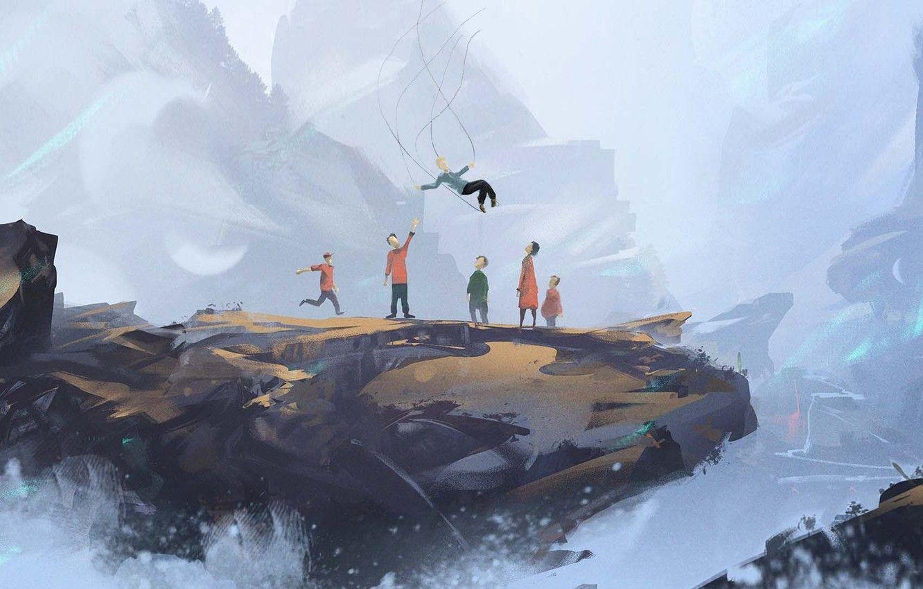1332x850 Wallpaper Music, Cover, Monstercat, Puppet, Scribble, The Eden
