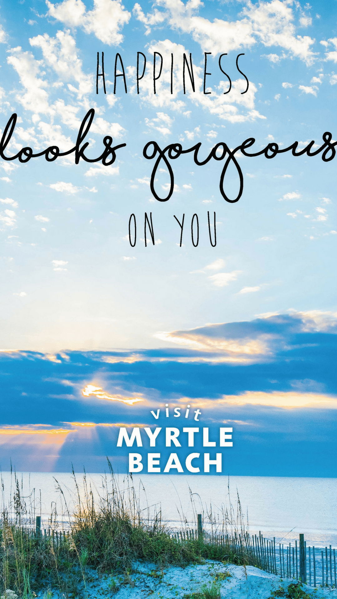 1080x1920 Visit Myrtle Beach Phone Wallpaper. Visit myrtle beach, Myrtle