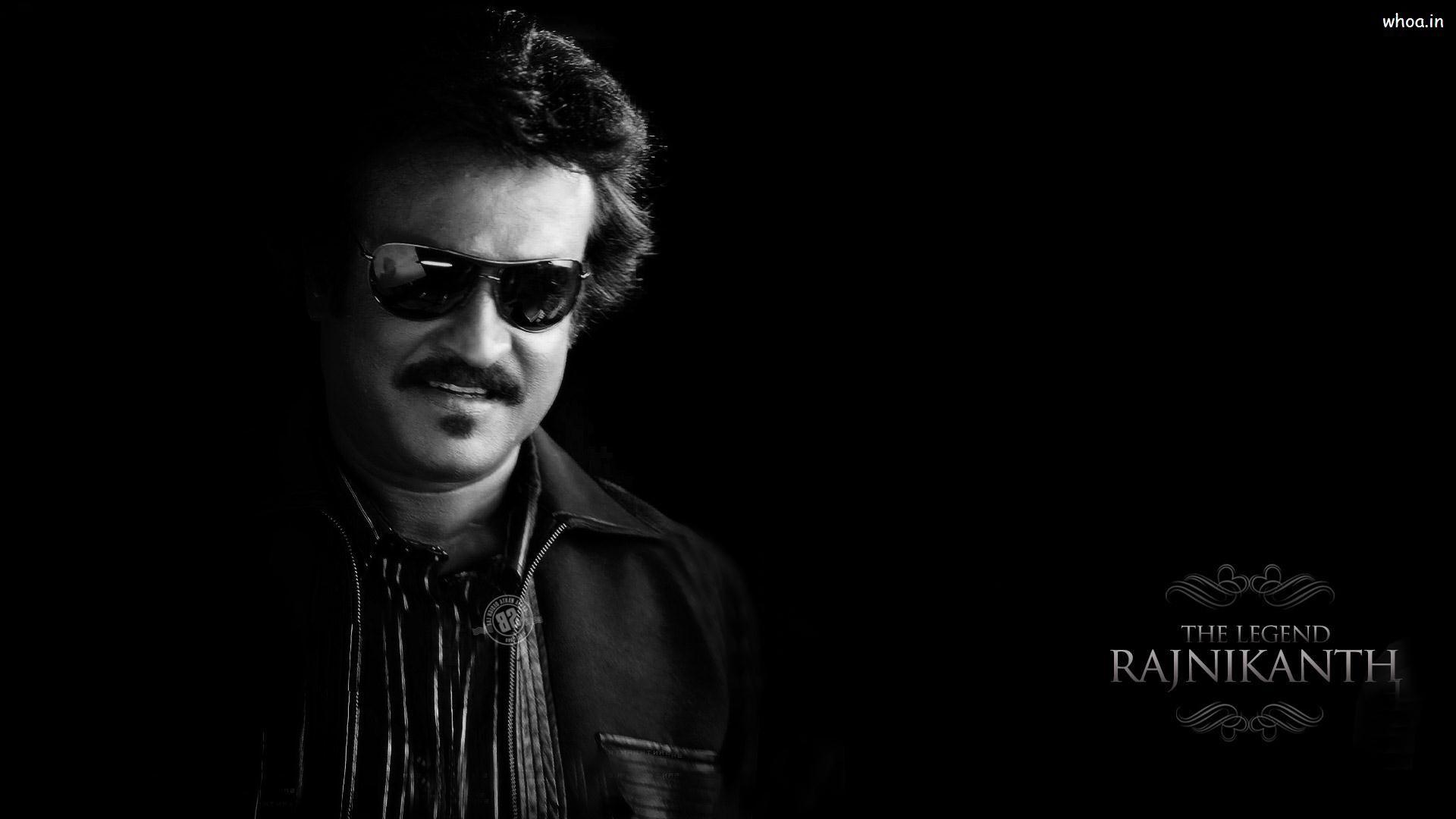 1920x1080 Rajinikanth Black HD Wallpaper
