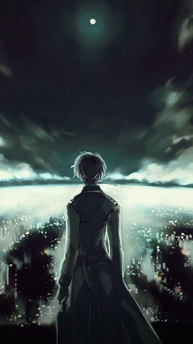 750x1334 Ken Kaneki, Tokyo Ghoul, Anime, Dark, Wallpaper Kaneki