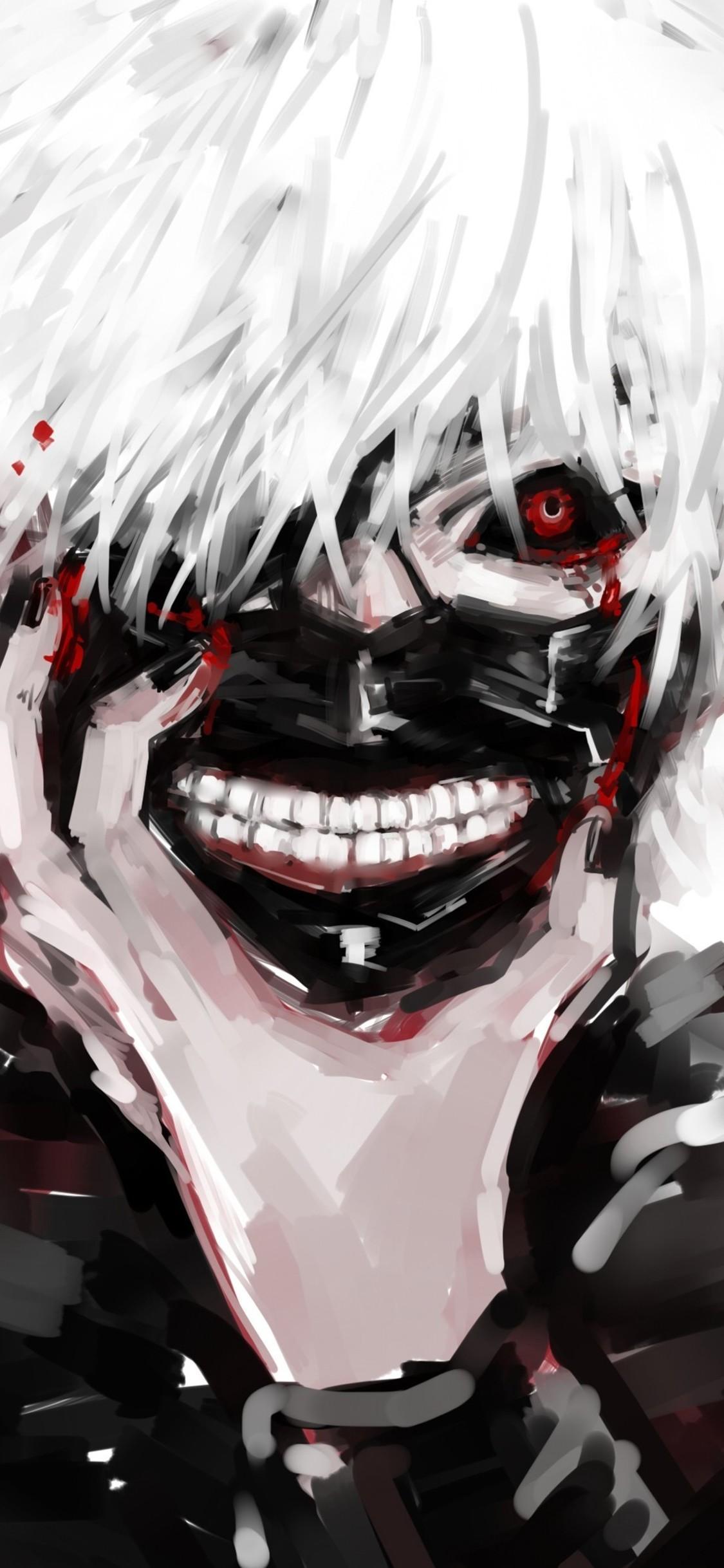 1125x2436 Tokyo Ghoul Wallpaper Kaneki