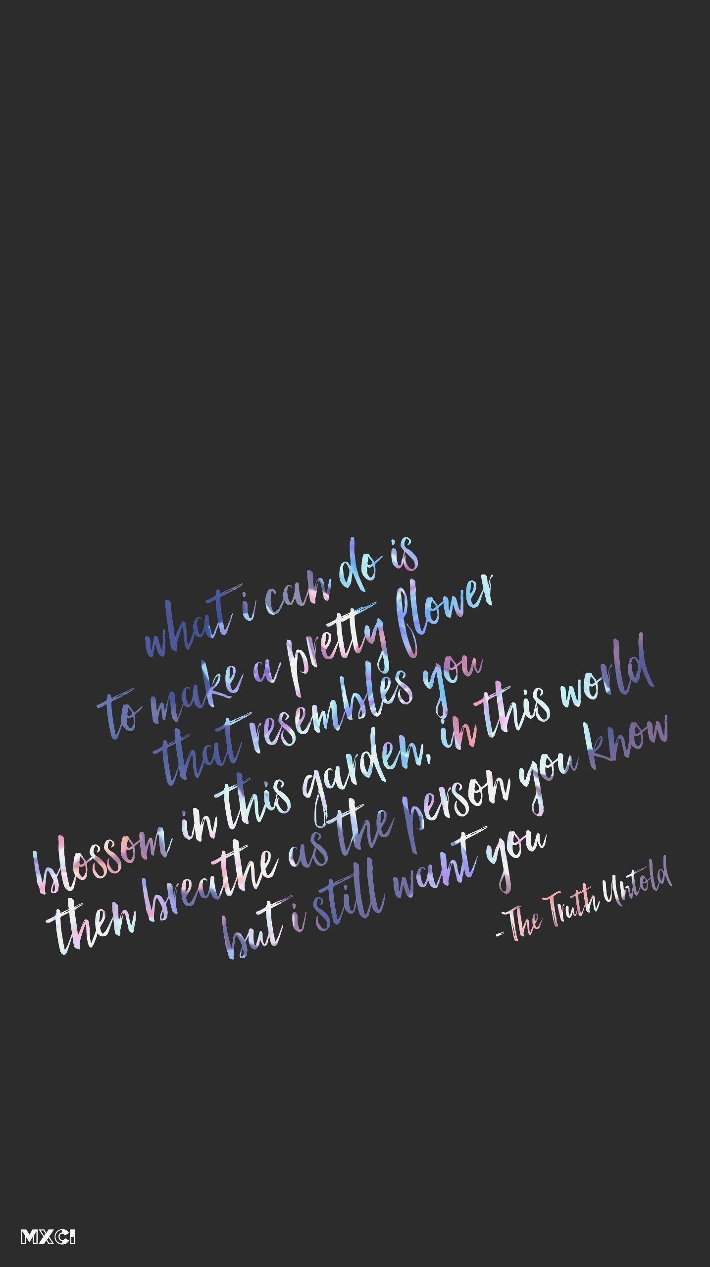1434x2556 Bts Lyrics Wallpaper