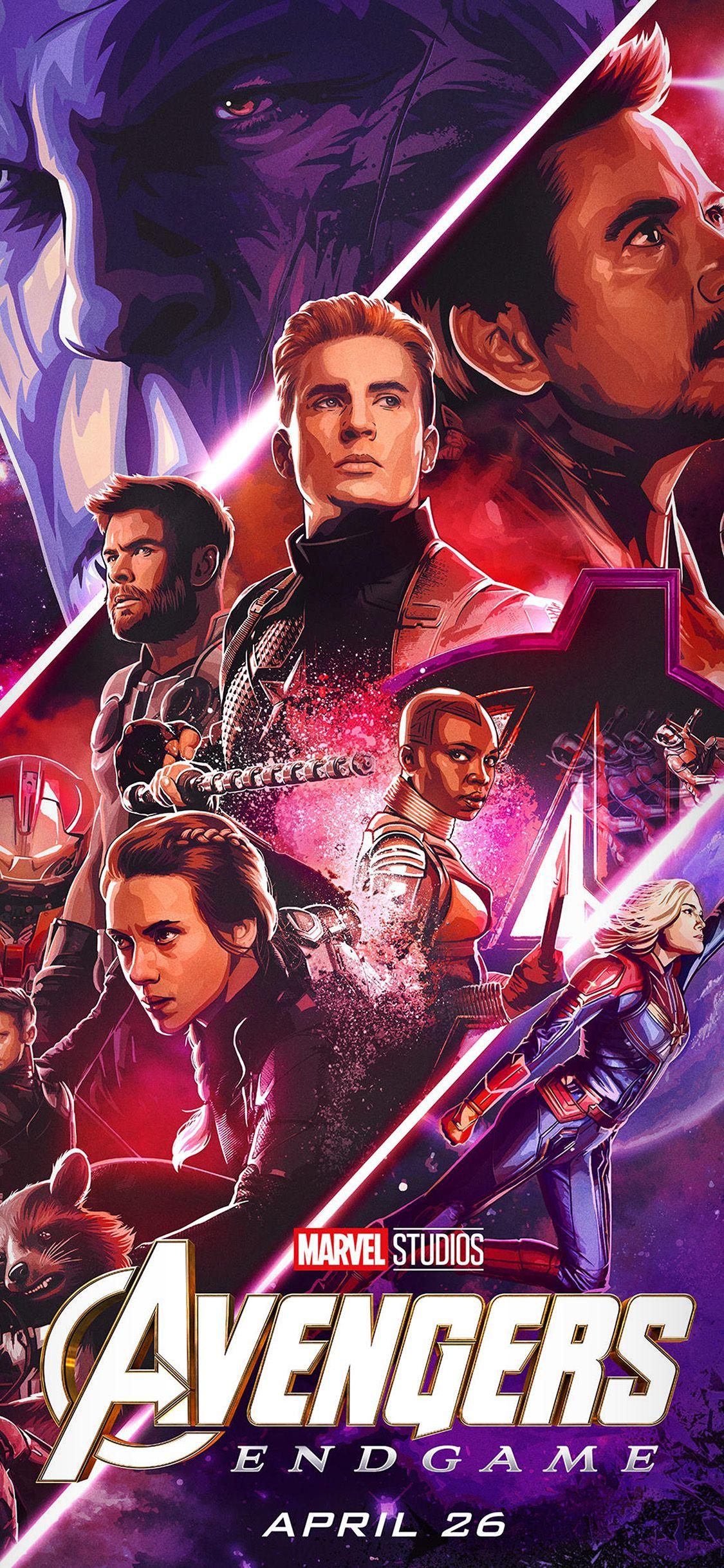 1125x2436 iPhone X wallpaper. avengers poster