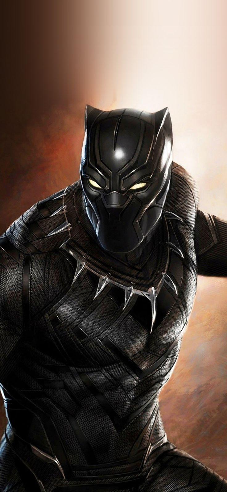736x1593 iPhone X wallpaper : blackpanther hero marvel art
