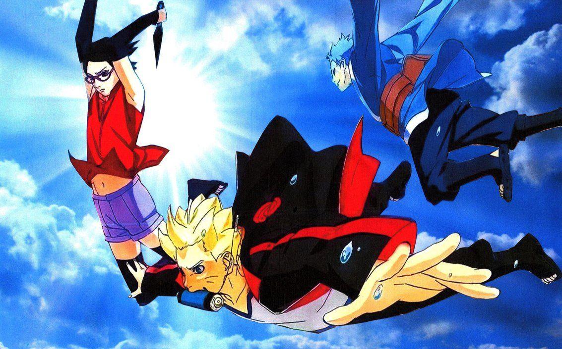 1133x705 Free download Boruto Sarada Mitsuki Wallpaper 6