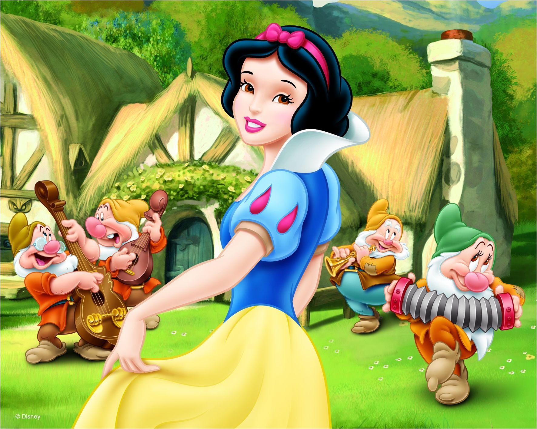1772x1417 Snow White and the Seven Dwarfs Image for iPad