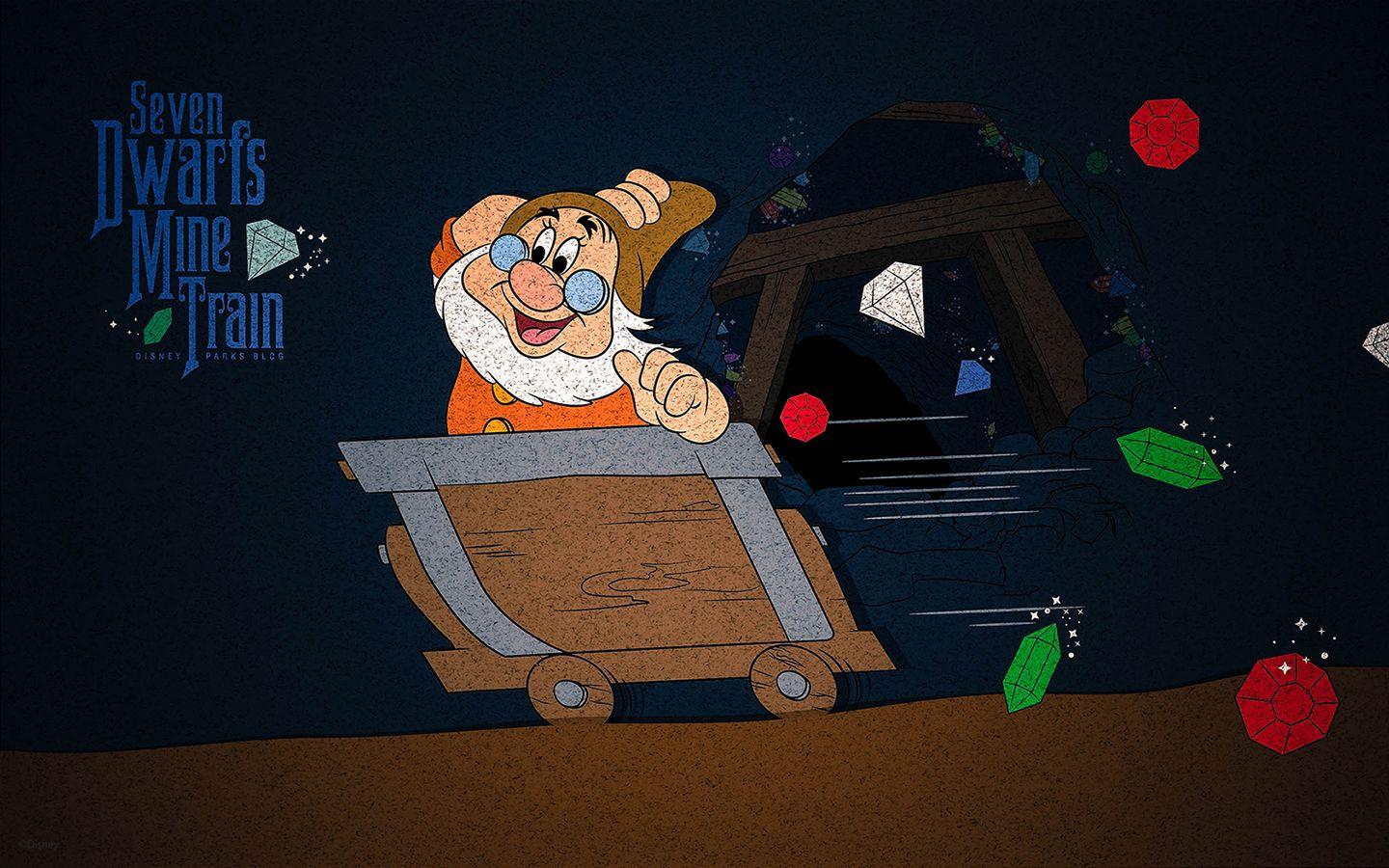 1440x900 Download Our Seven Dwarfs Mine Train Wallpaper. Disney Parks Blog