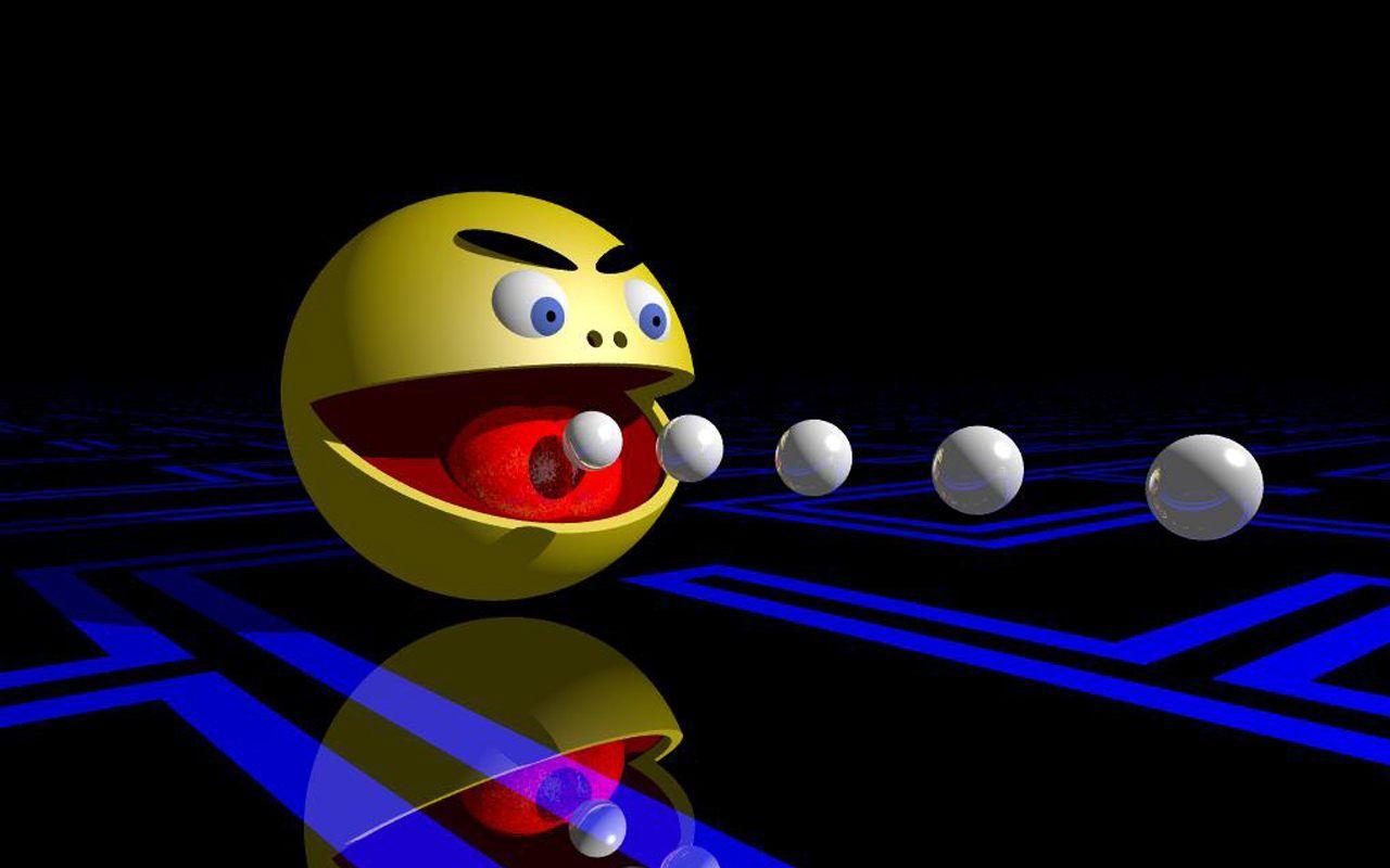 Pacman GIF  Childhood games Games Retro gaming