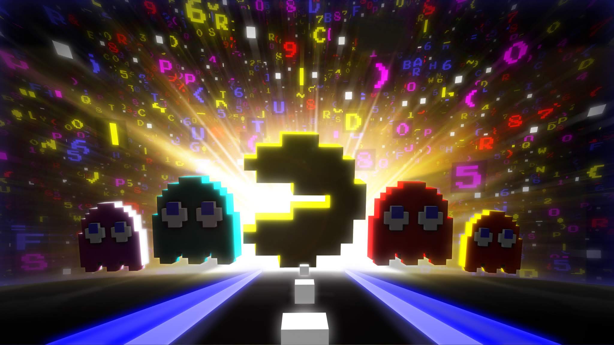 2048x1152 Pacman 3D Wallpaper