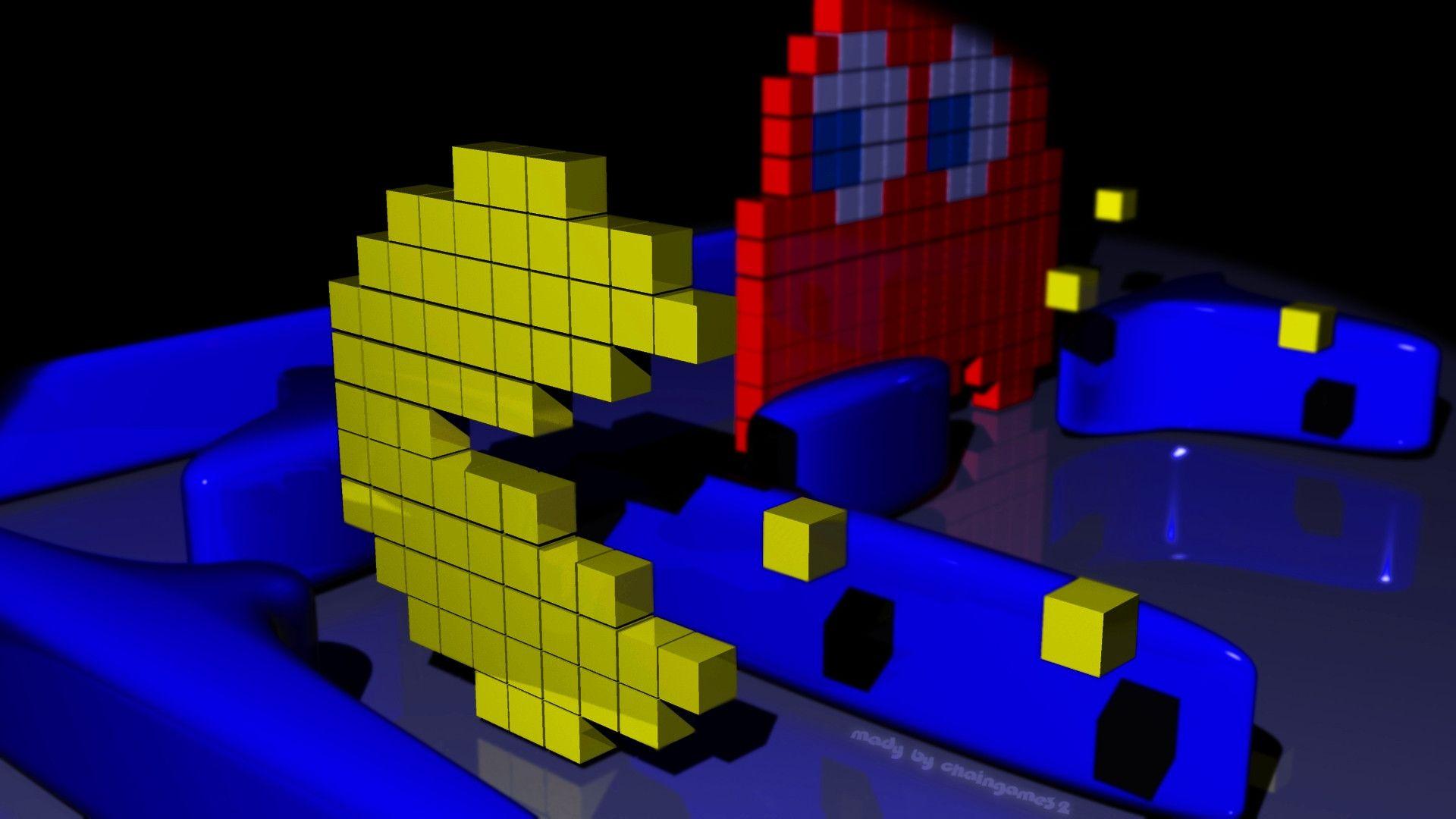 1920x1080 Pacman Wallpaper