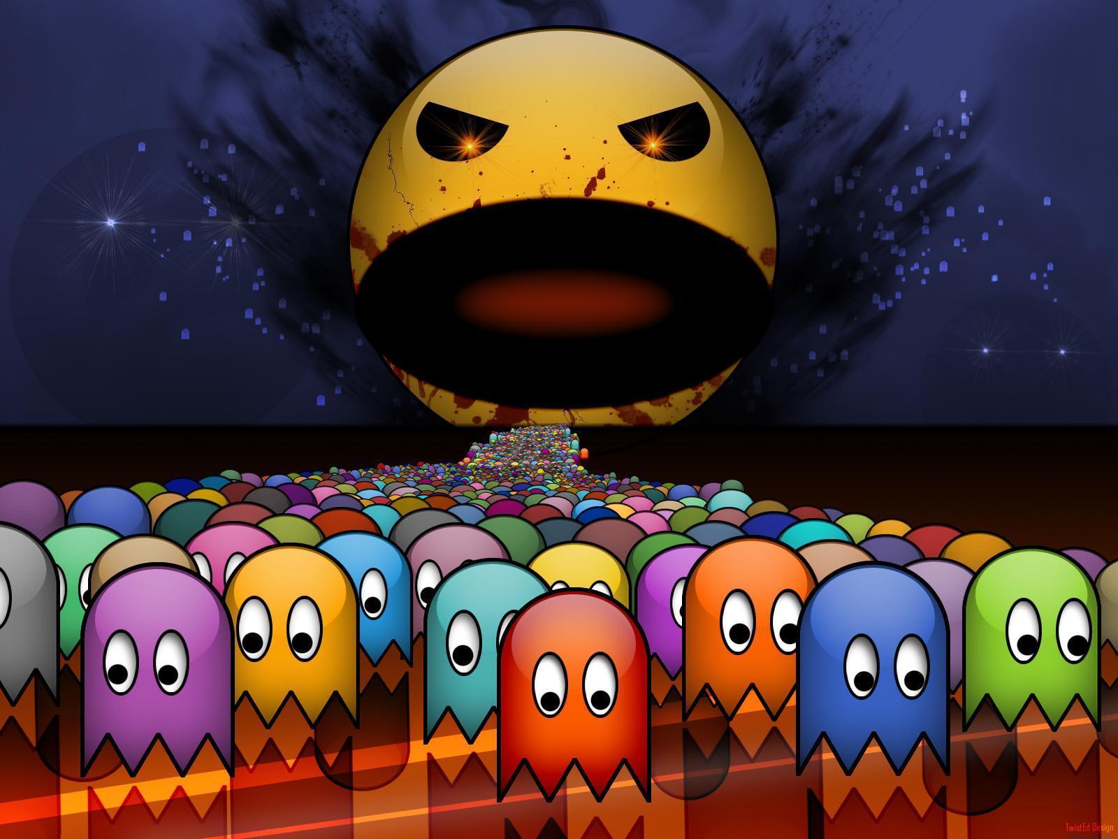 1600x1200 Pacman Wallpaper