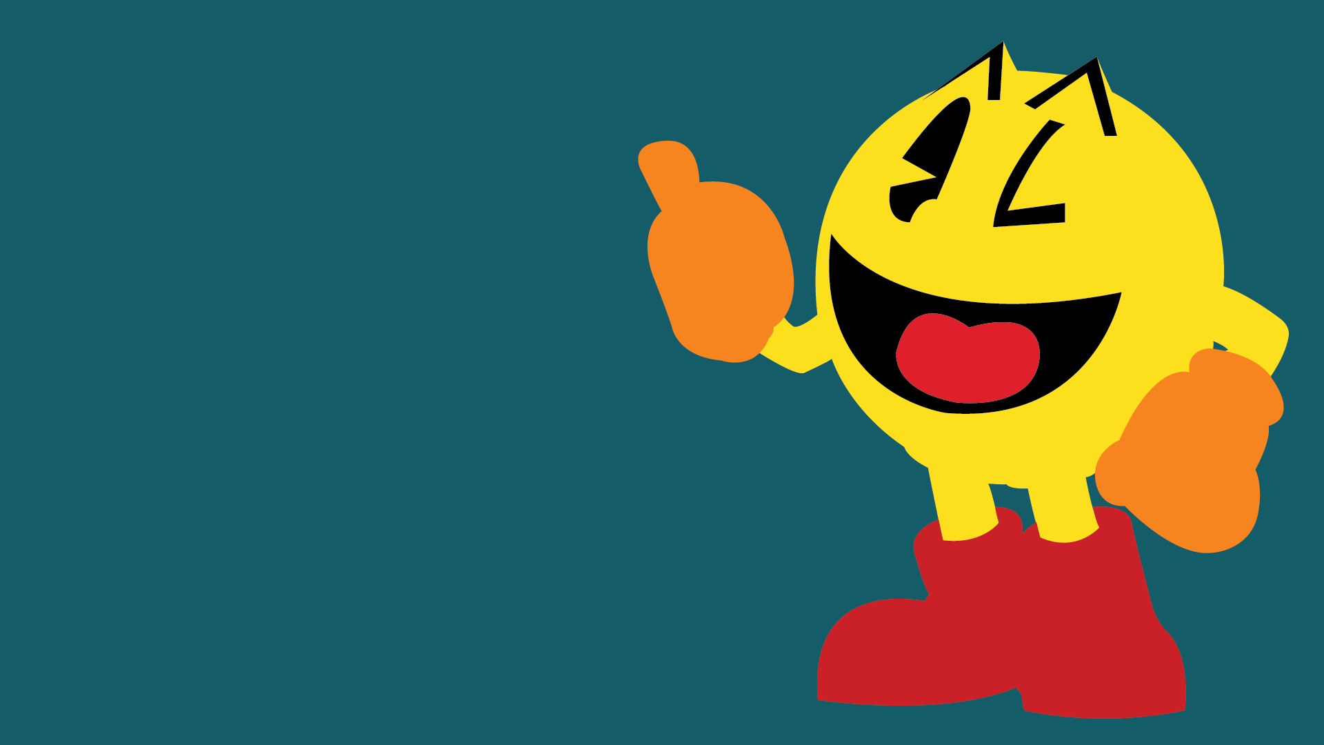 1920x1080 Pac Man HD Desktop Wallpaper 17524