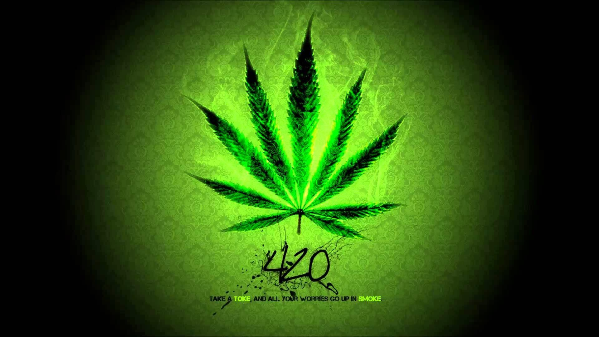 1920x1080 marijuana fabric, wallpaper gift wrap. Free