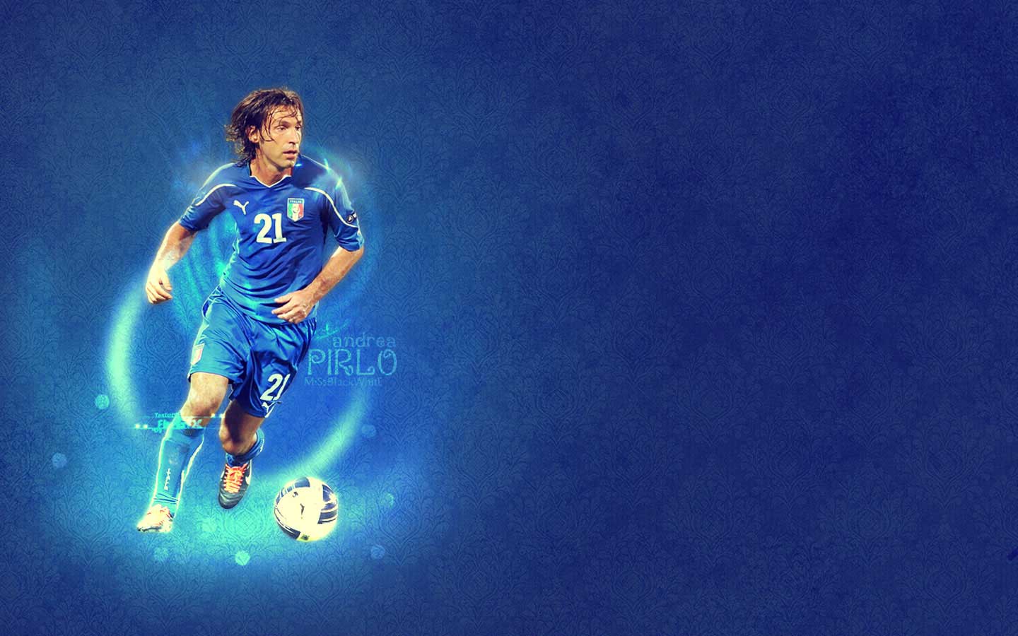 1440x900 MARKET WALLPAPERS Best Football Wallpaper: Andrea Pirlo Italy 2012