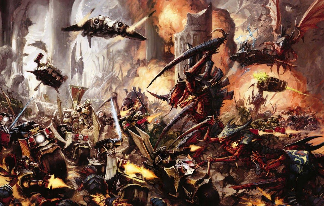 1332x850 Warhammer 40k Tyranid Wallpaper