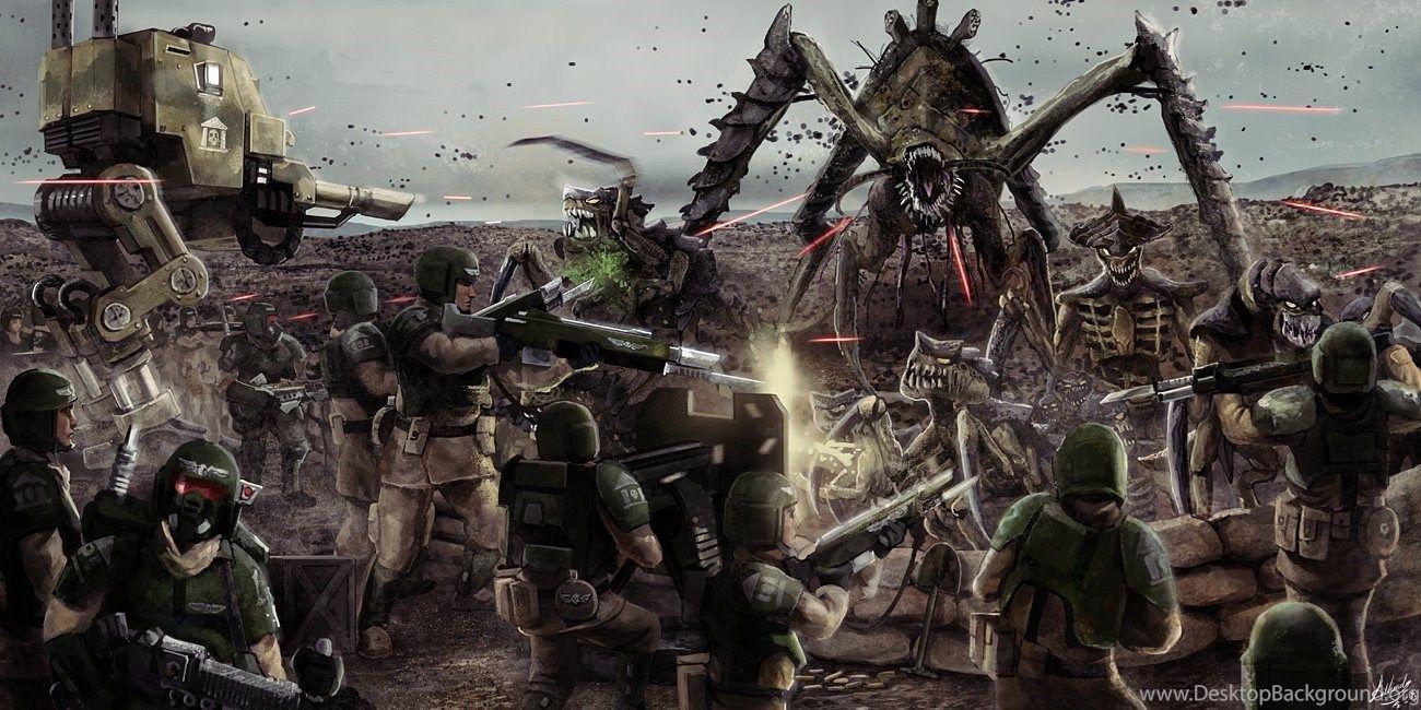 1300x650 Tyranids Wallpaper Desktop Background