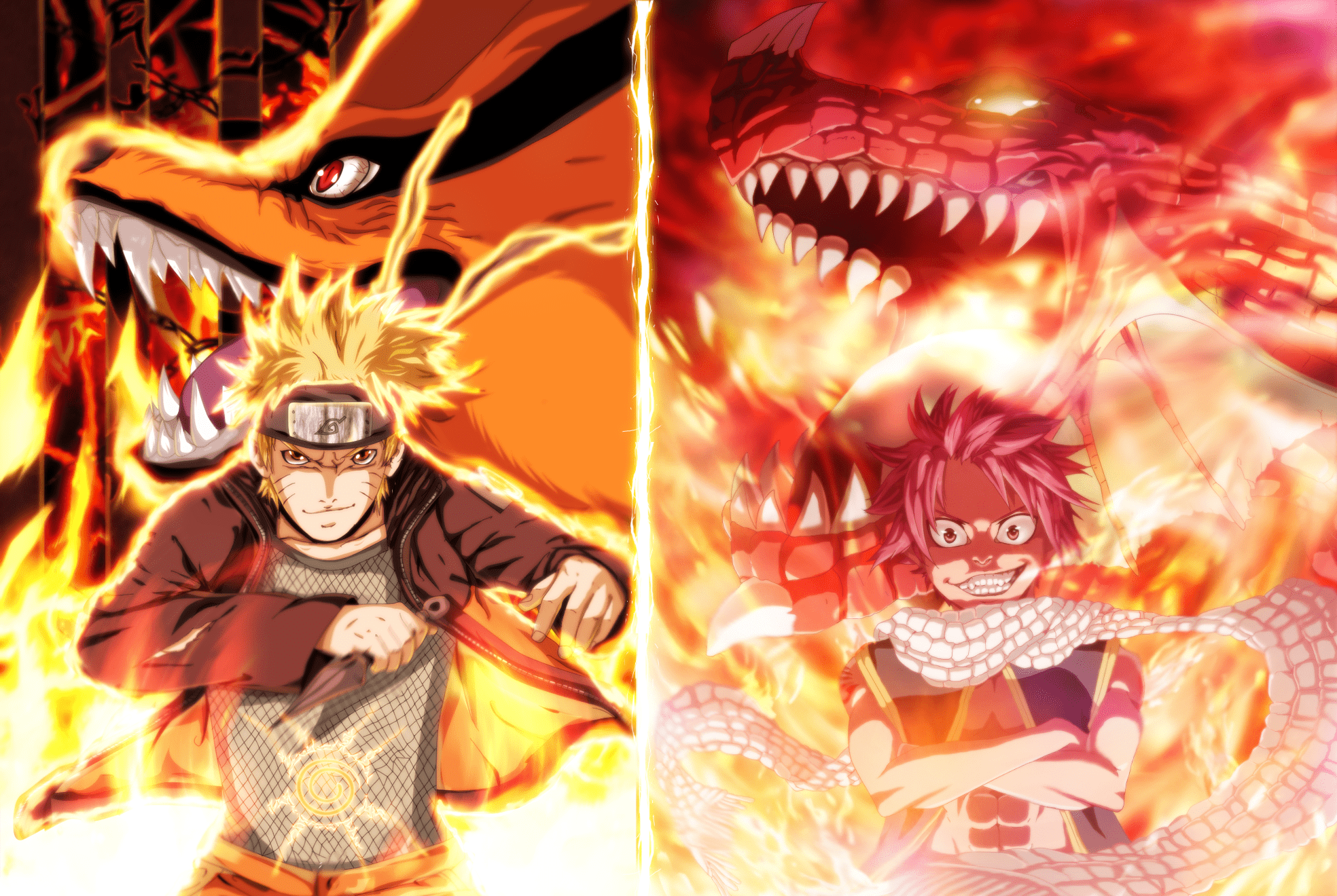 1968x1320 Igneel (Fairy Tail) wallpaper and background