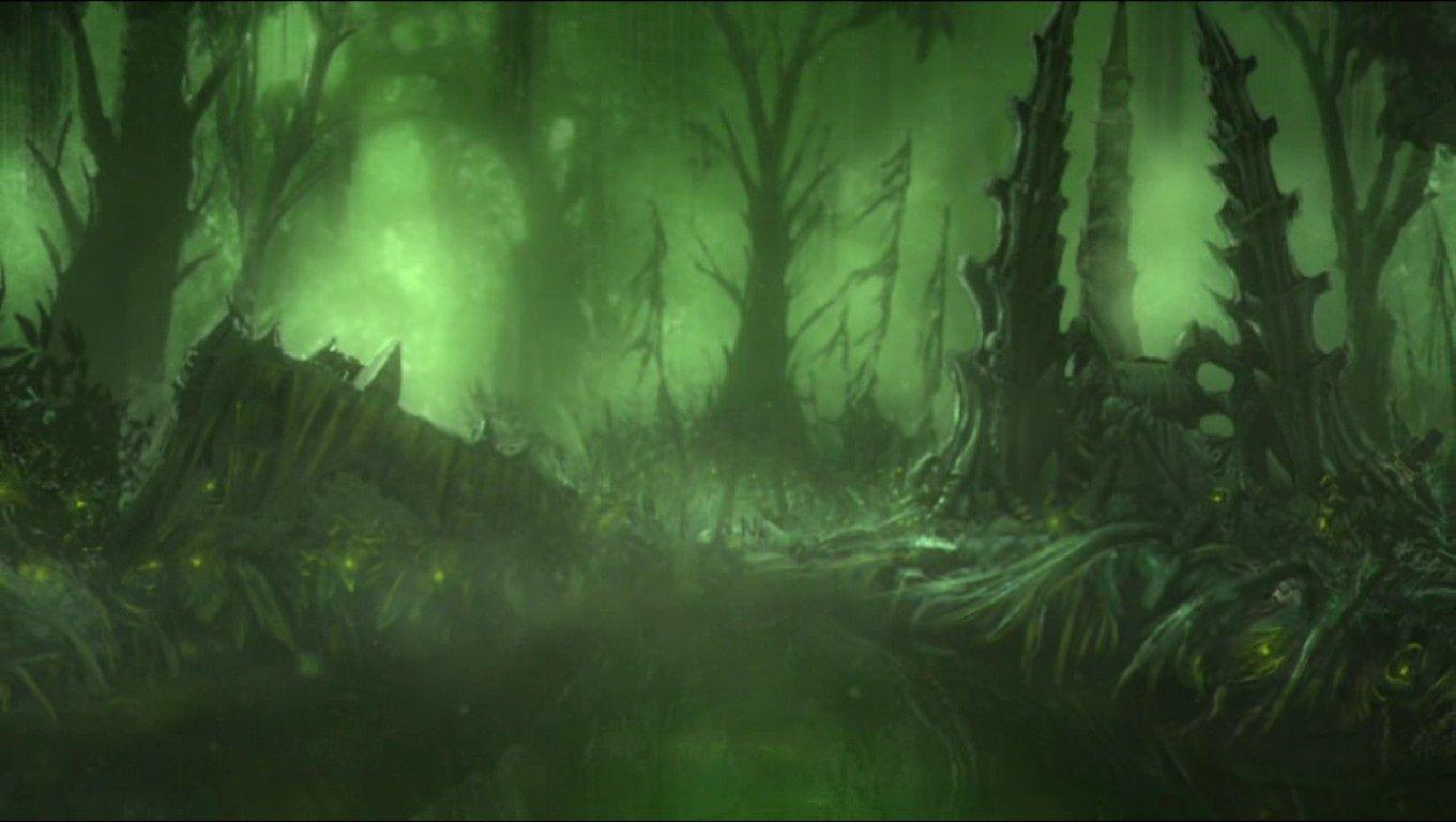 1360x768 Tyranid Wallpaper