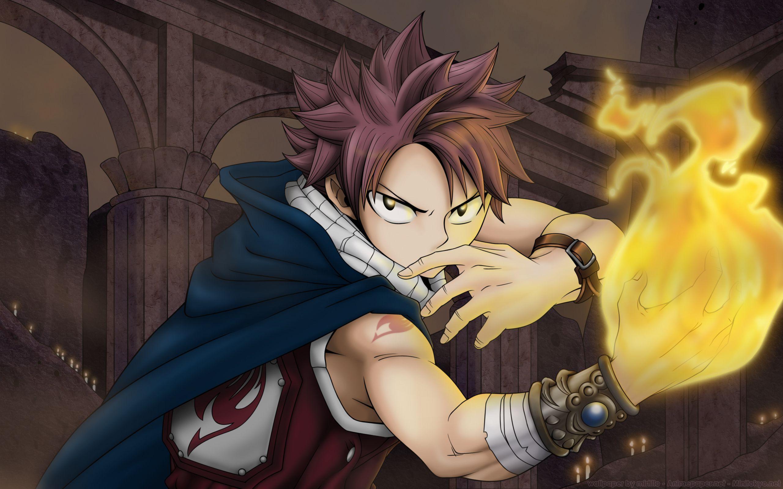 2560x1600 Download Natsu Dragneel Son of Igneel Wallpaper for free