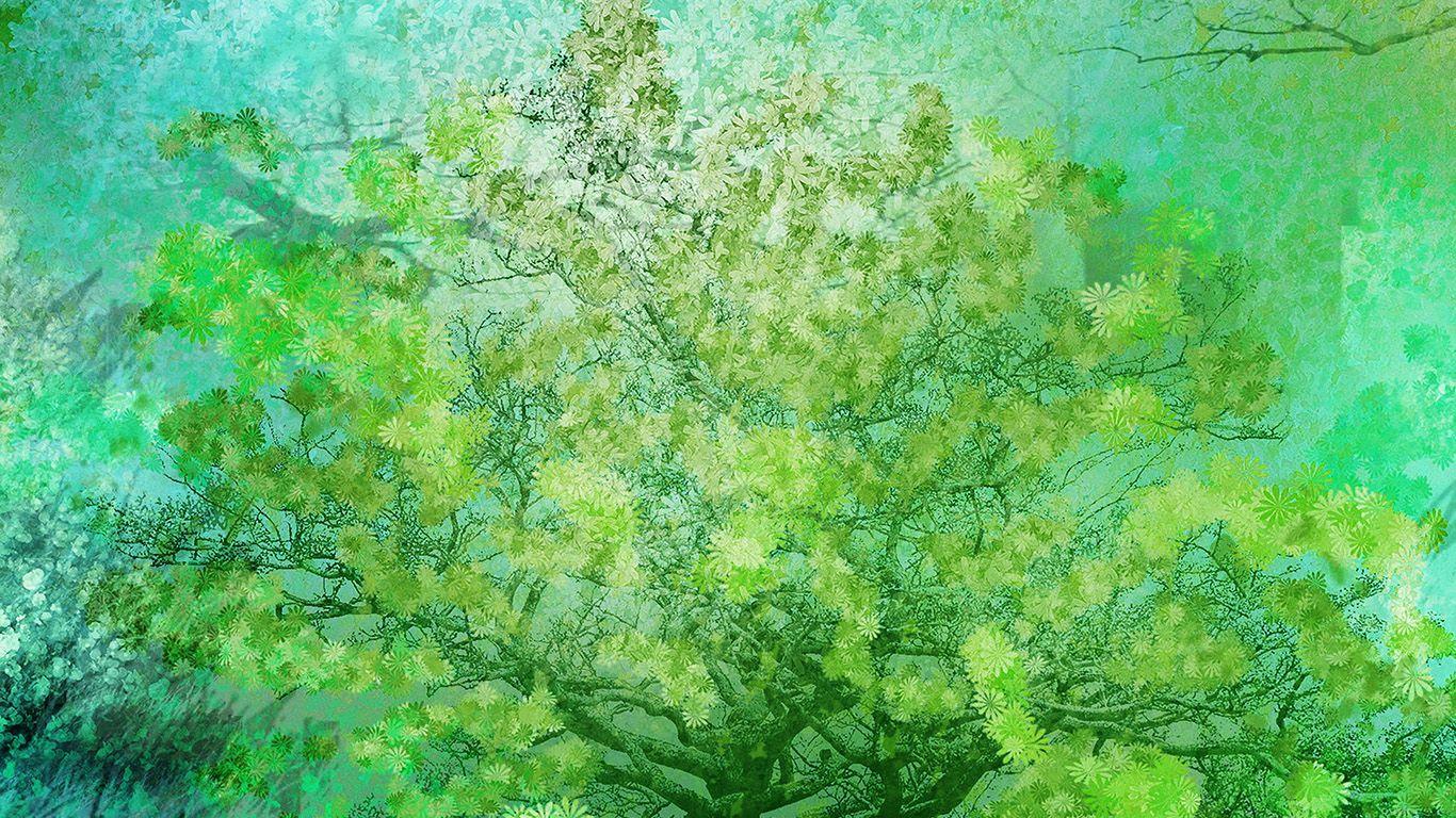 1366x768 wallpaper for desktop, laptop. flower spring art green