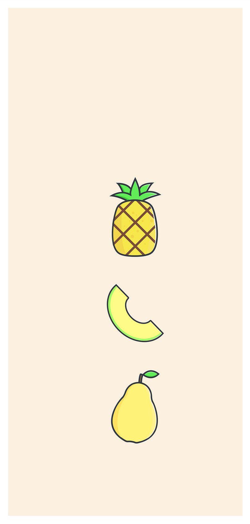 808x1692 fruit icon mobile phone wallpaper background image free download