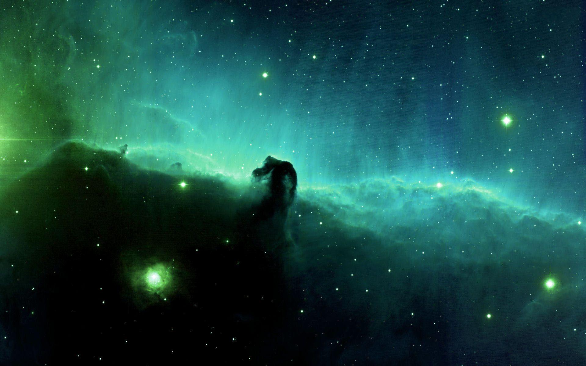 astronomy blue and green backgrounds