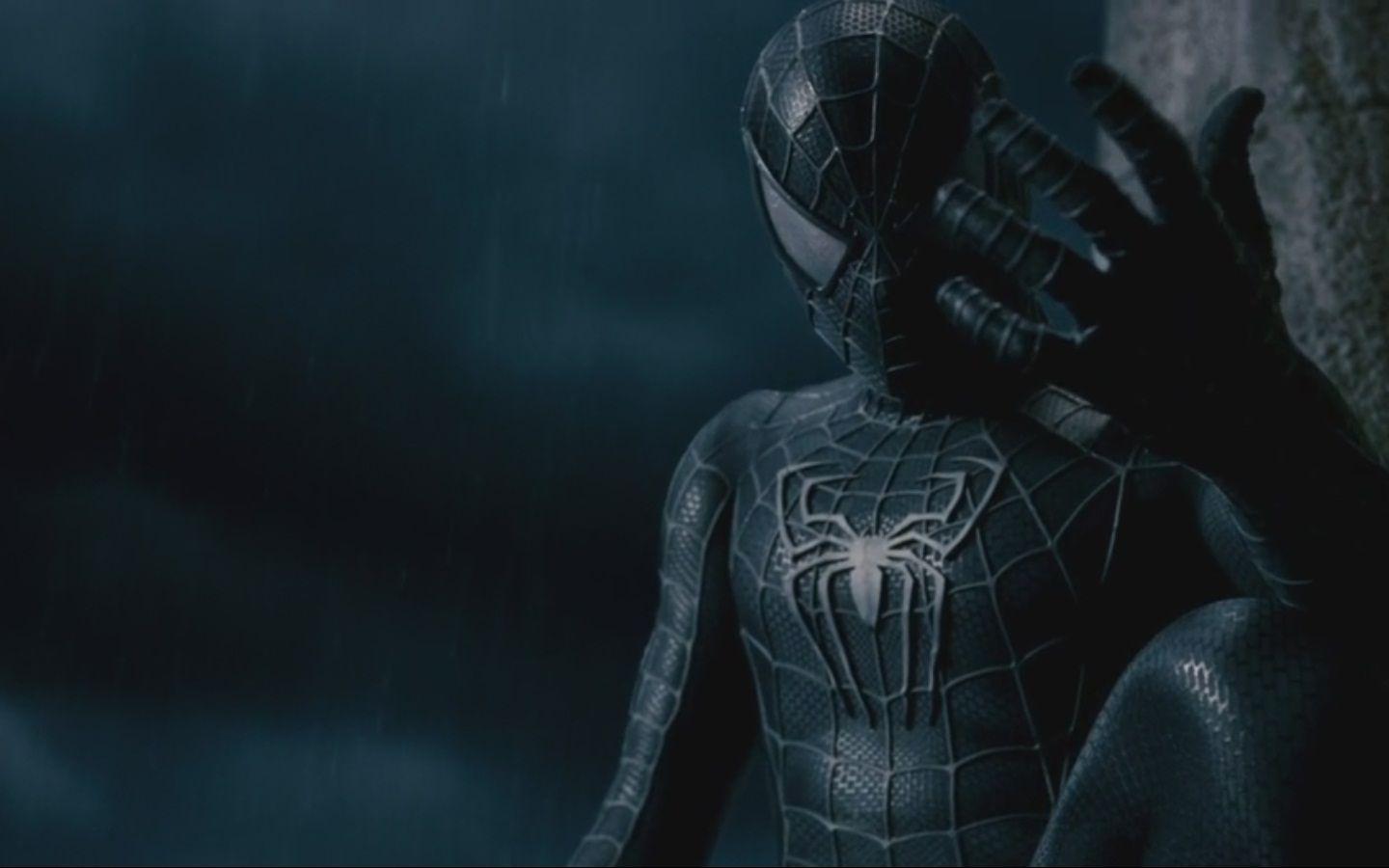 1440x900 Black Spider Man. Anime Wallpaper. Black spider