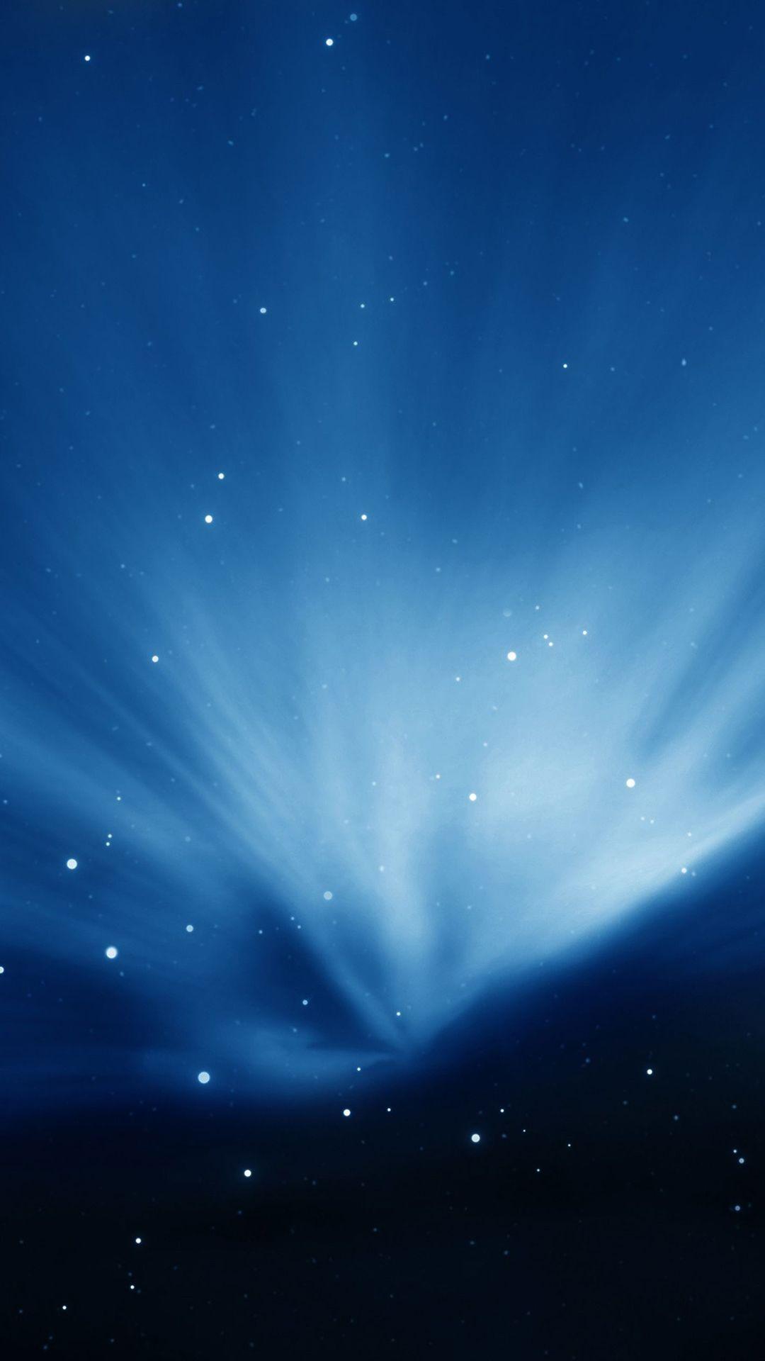 1080x1920 Blue Space Stars iPhone 8 Wallpaper Free Download