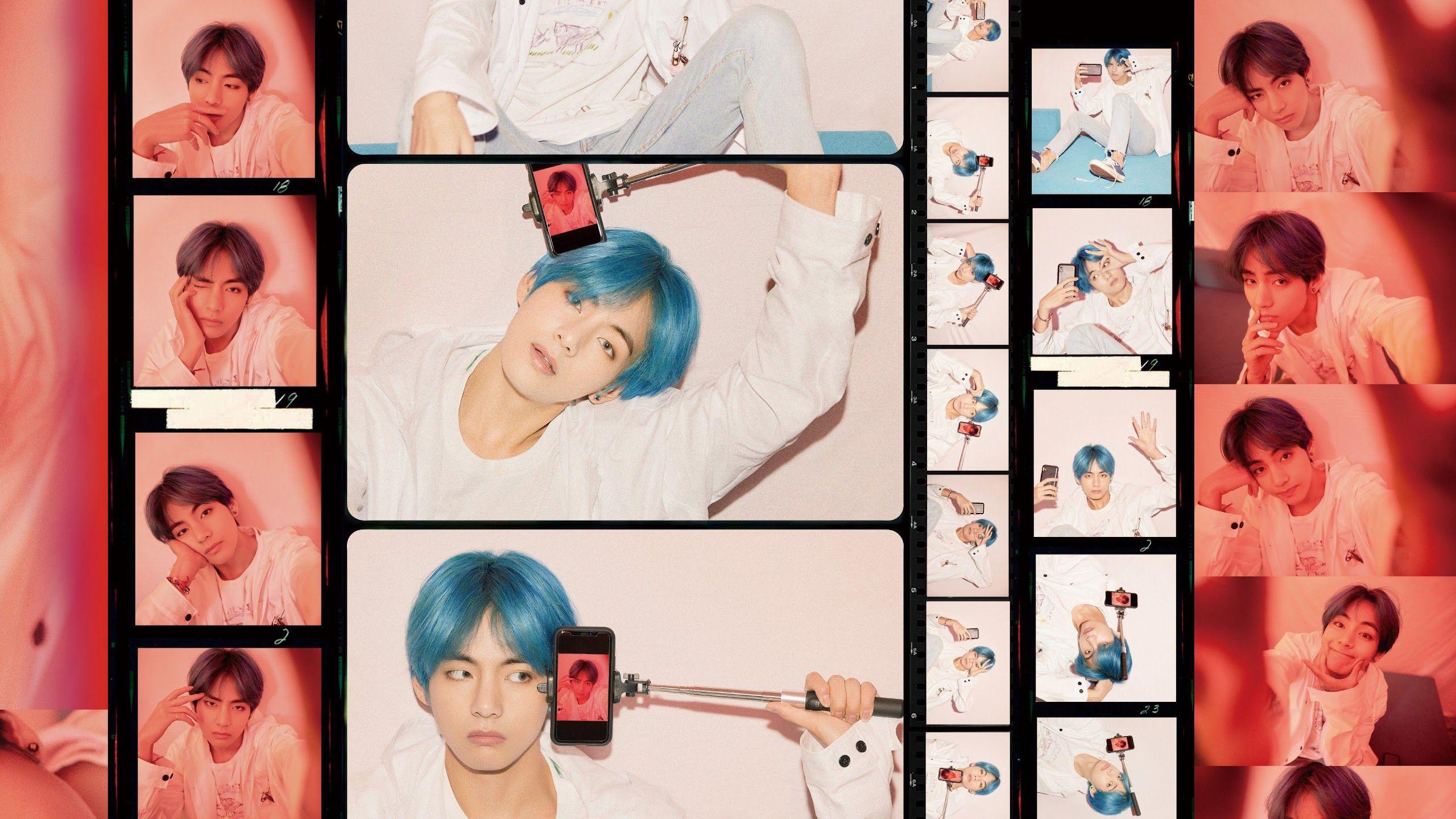 2560x1440 V BTS Map of the Soul: Persona 4K Wallpaper