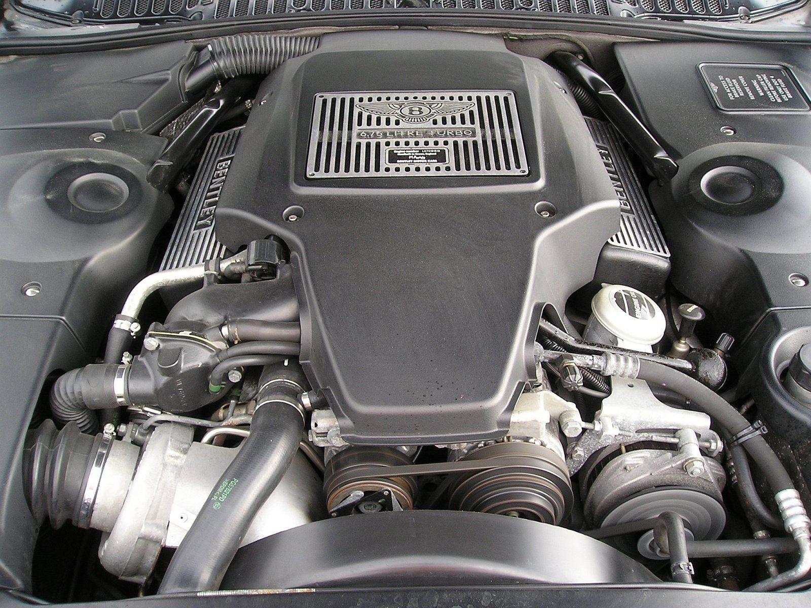1600x1200 Bentley Arnage engine bay wallpaper