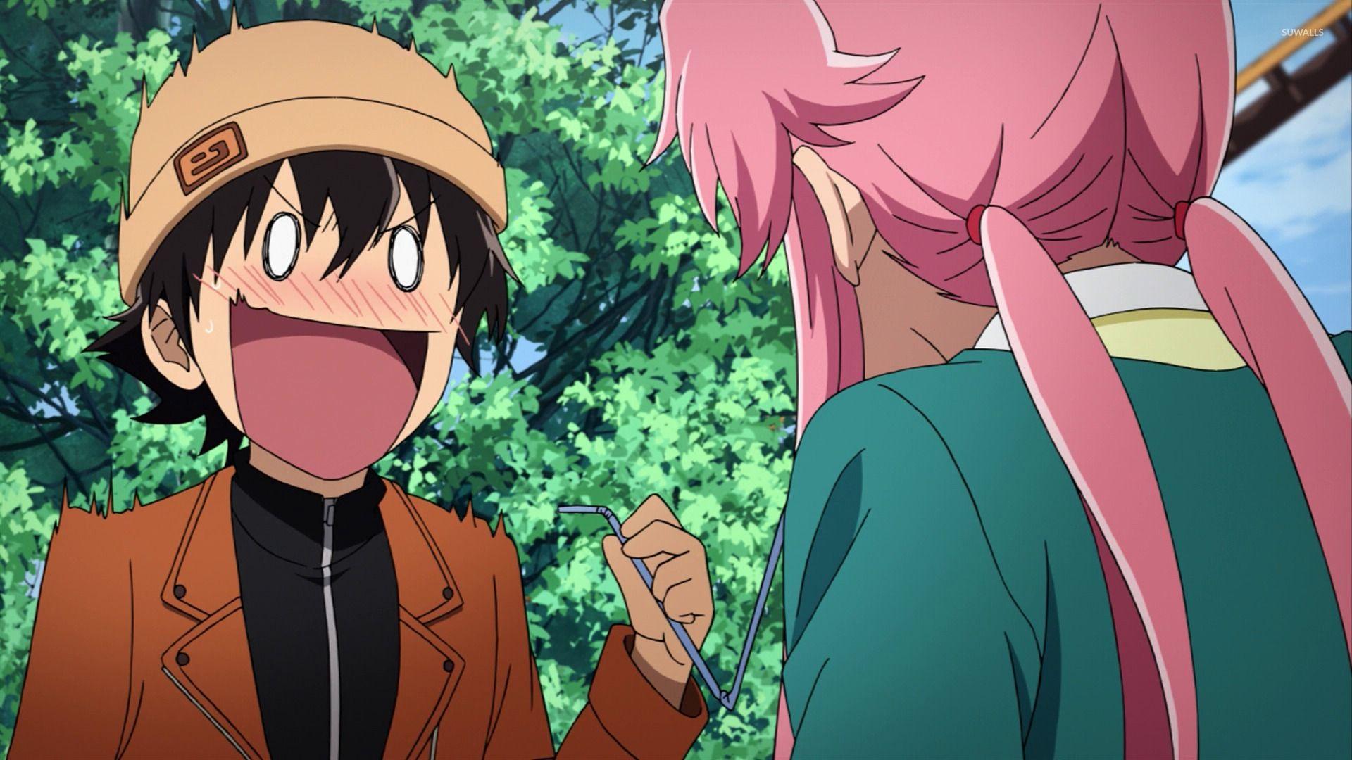 1920x1080 Yukiteru and Yuno Diary [5] wallpaper wallpaper