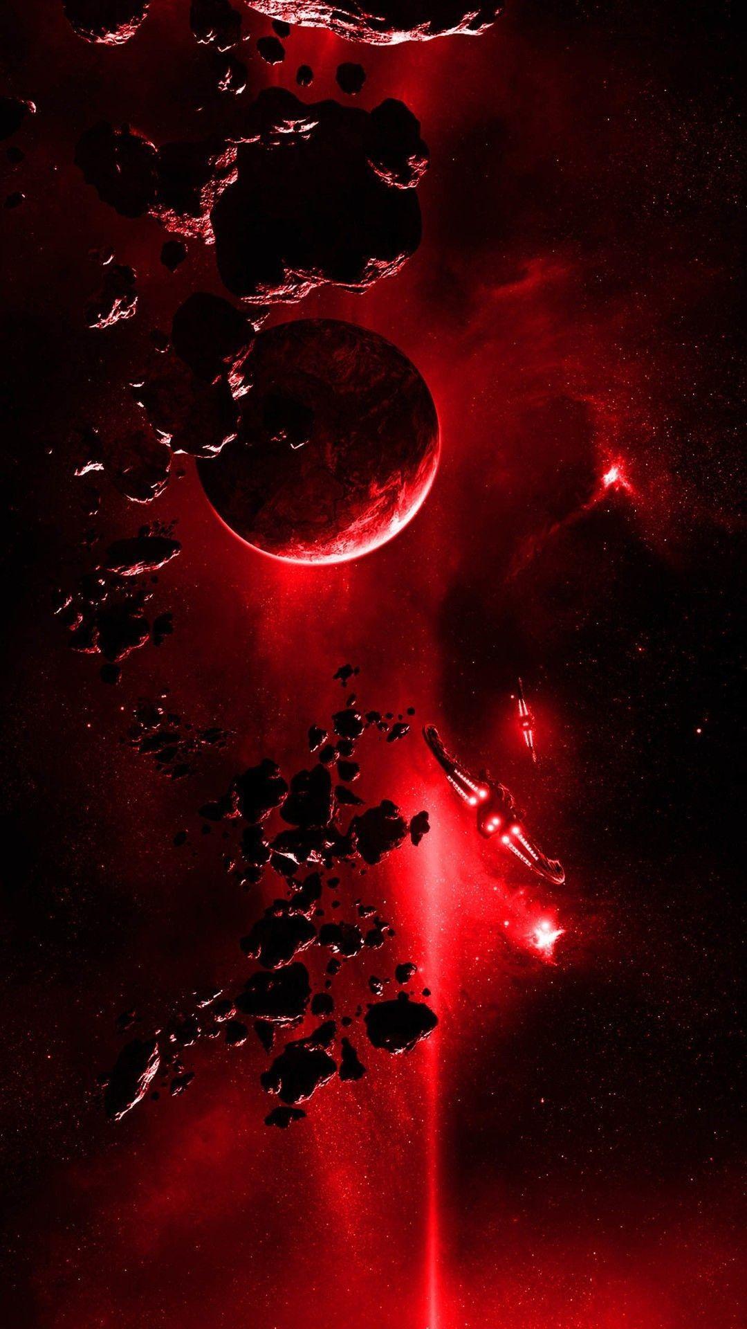1080x1920 iPhone Wallpaper. Red, Sky, Astronomical object, Outer space