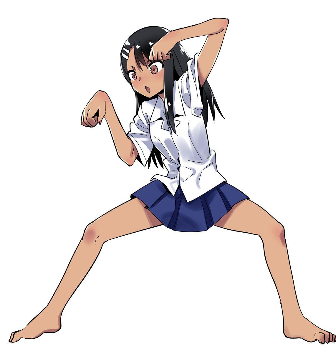 Nagatoro footjob