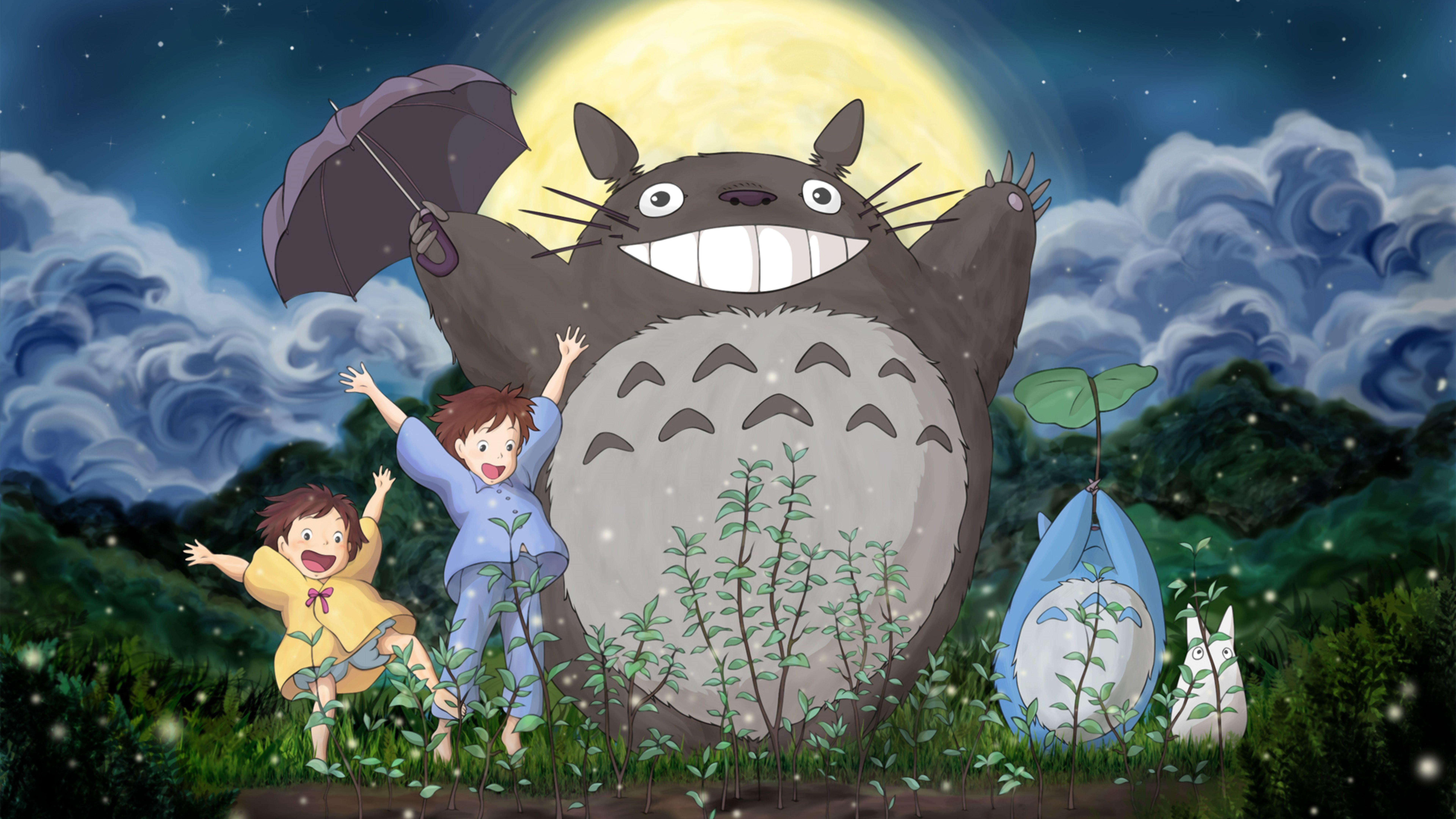 7680x4320 ghibli, my neighbor totoro, mei 8K Wallpaper, HD Anime