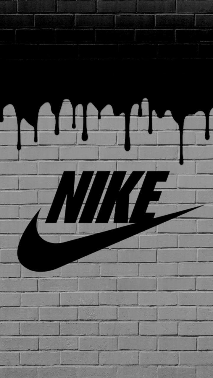 nike logo graffiti