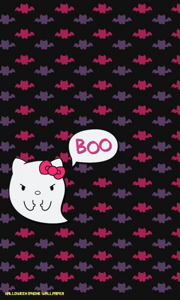 713x1189 Kawaii free Halloween iPhone wallpaper