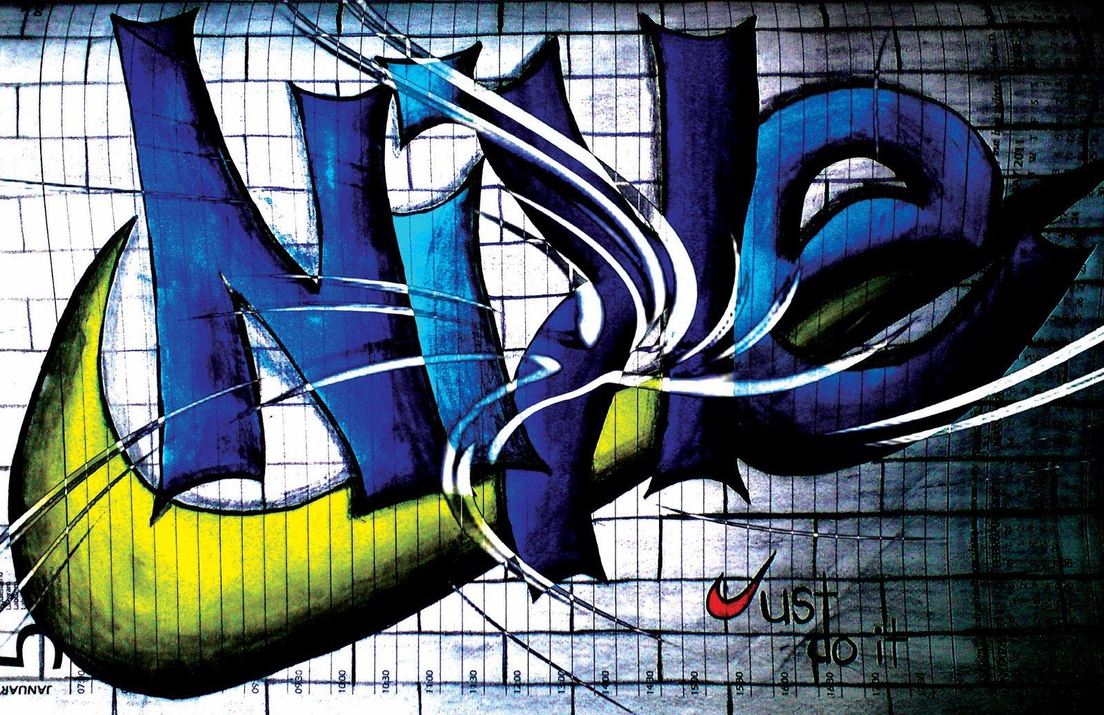 1600x1037 Nike Graffiti Wallpaper