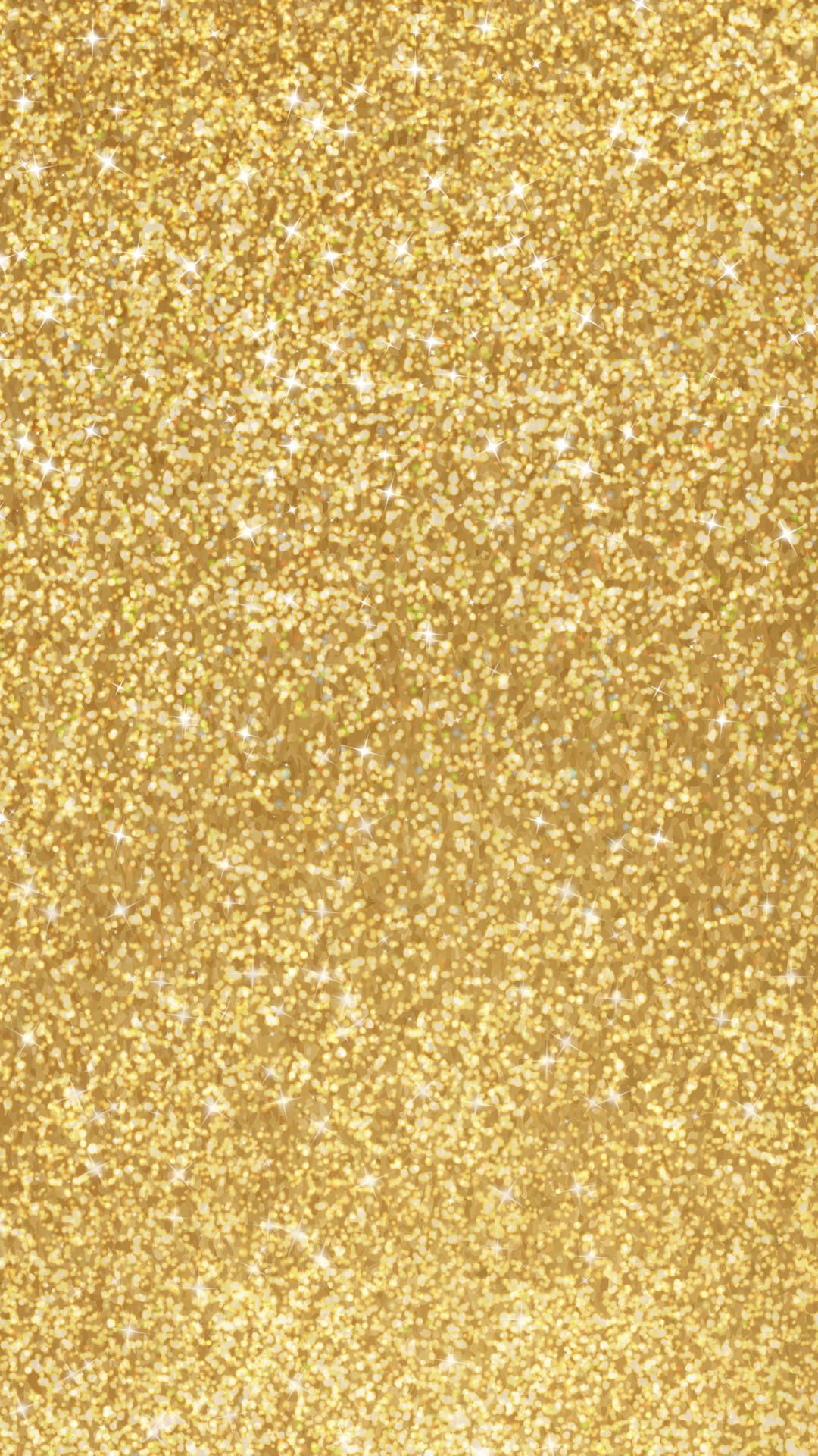 1080x1920 Gold Glitter IPhone Wallpaper