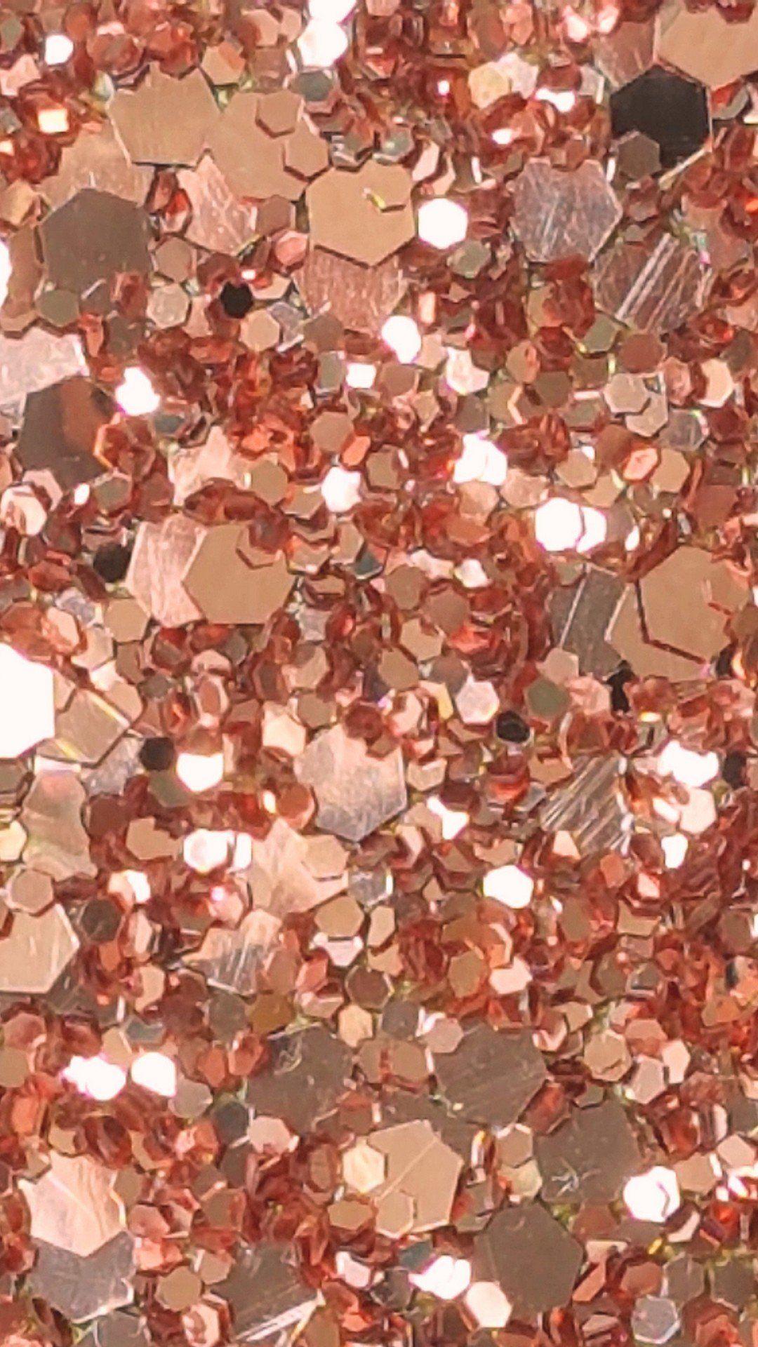1080x1920 Rose Gold Cute Wallpaper Glitter