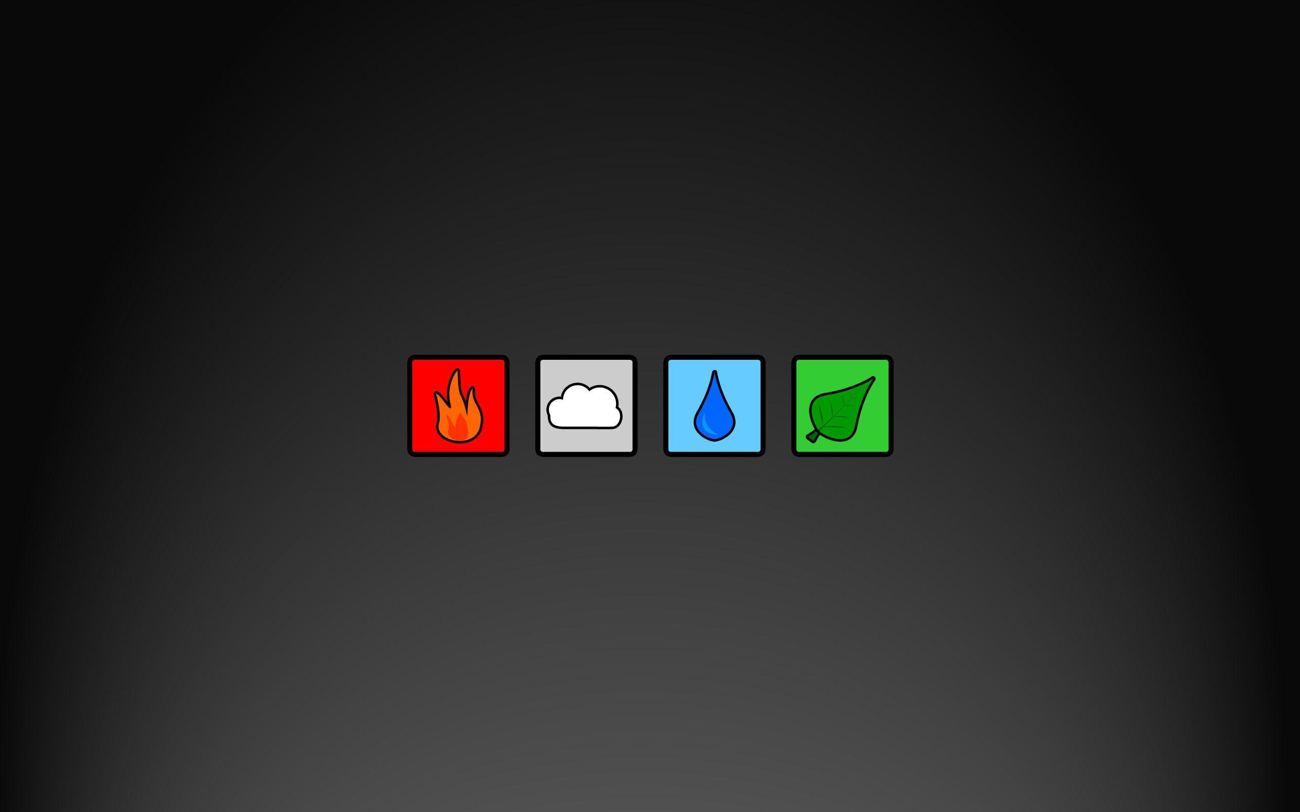 2560x1600 Four Elements Wallpaper