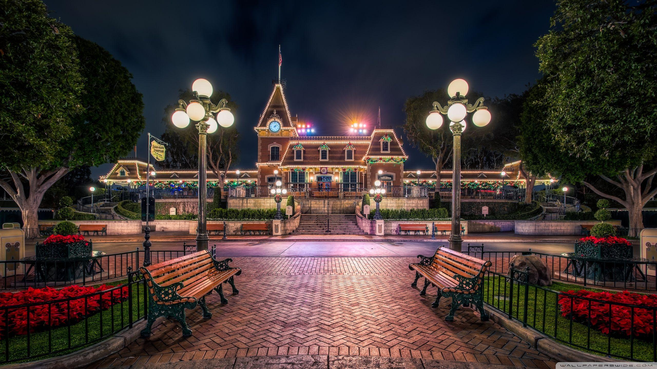 2560x1440 Disneyland Ultra HD Desktop Background Wallpaper for 4K UHD TV