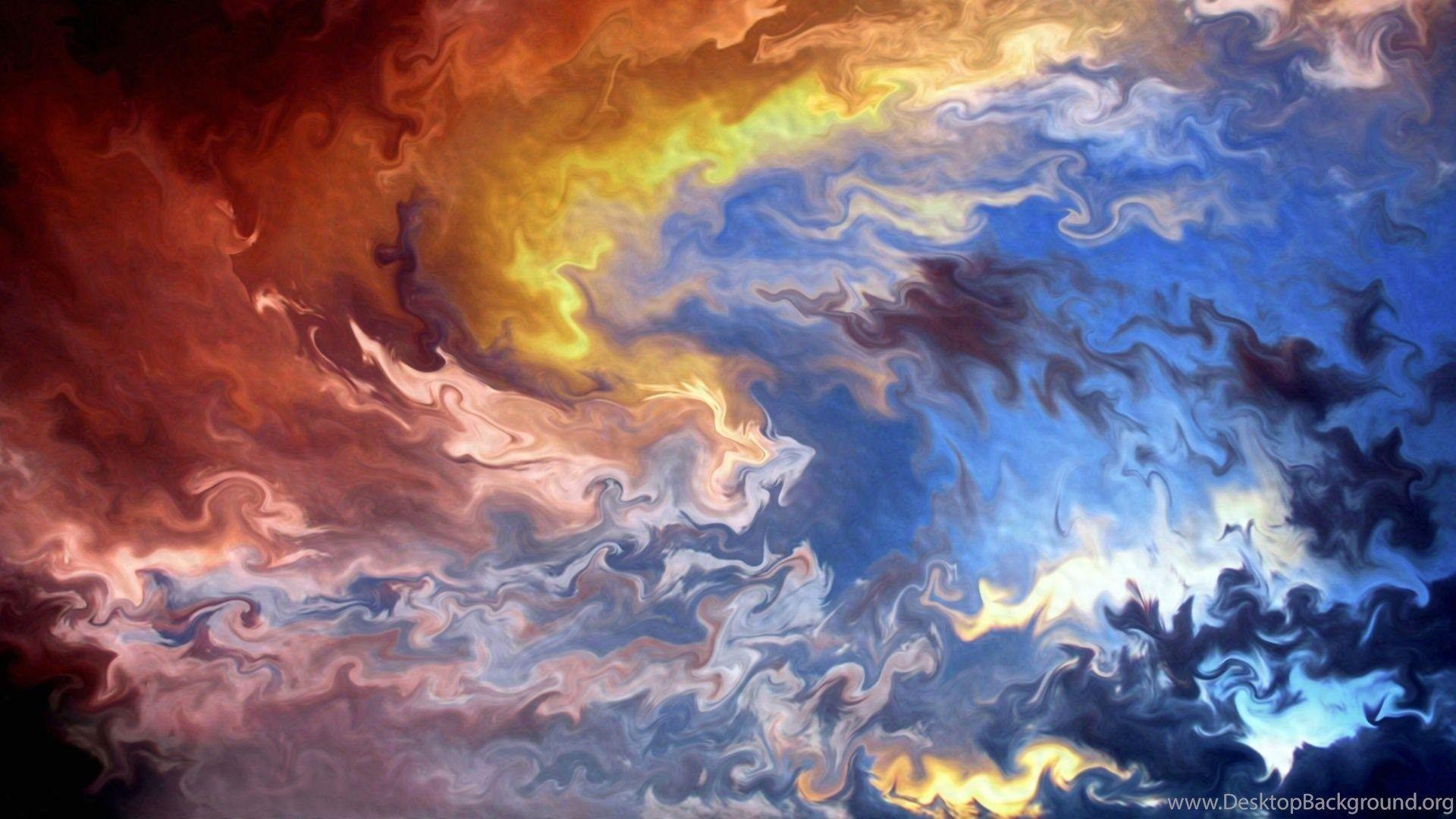 1920x1080 Hd Wallpaper Multicolor Abstract Art Desktop Background
