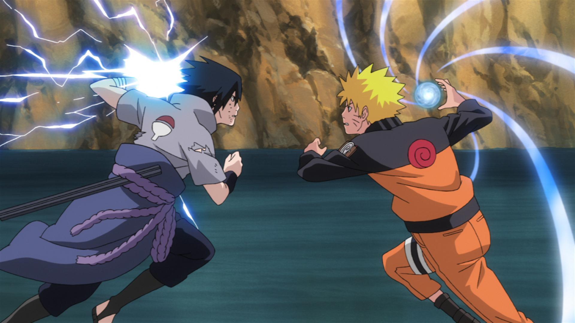 Gambar Keren Naruto Vs Sasuke gambar ke 8